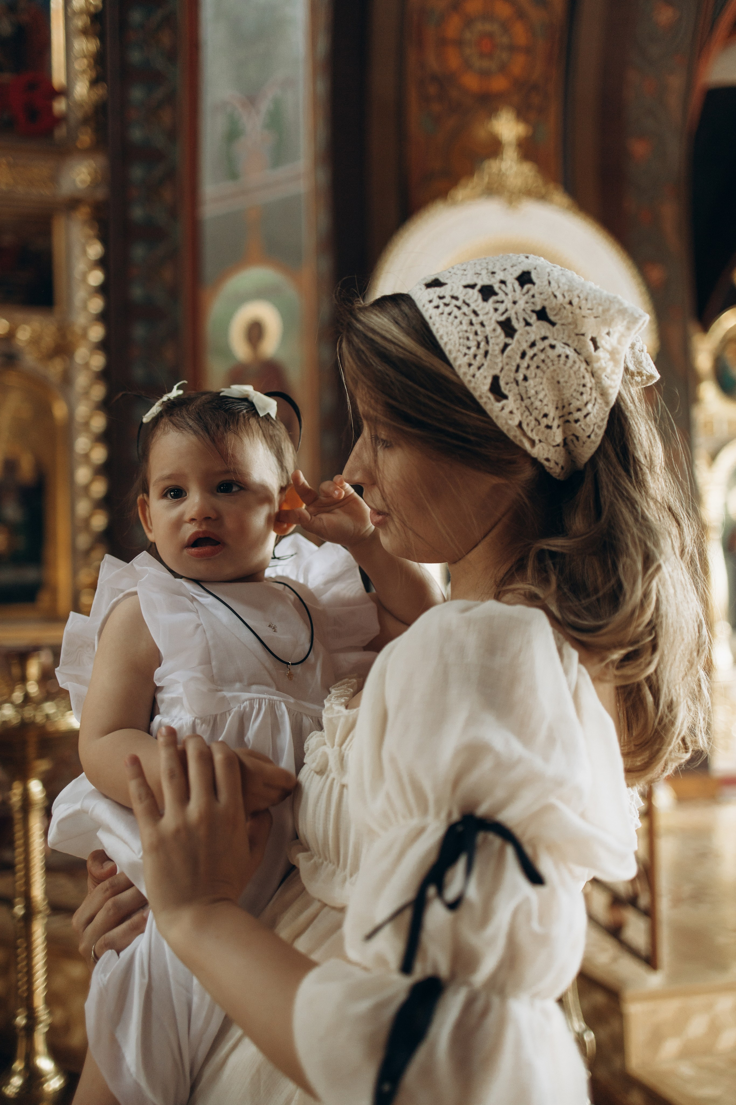 Крещение Стефании. Самый теплый фотограф в Краснодаре Рябоконь Ксения