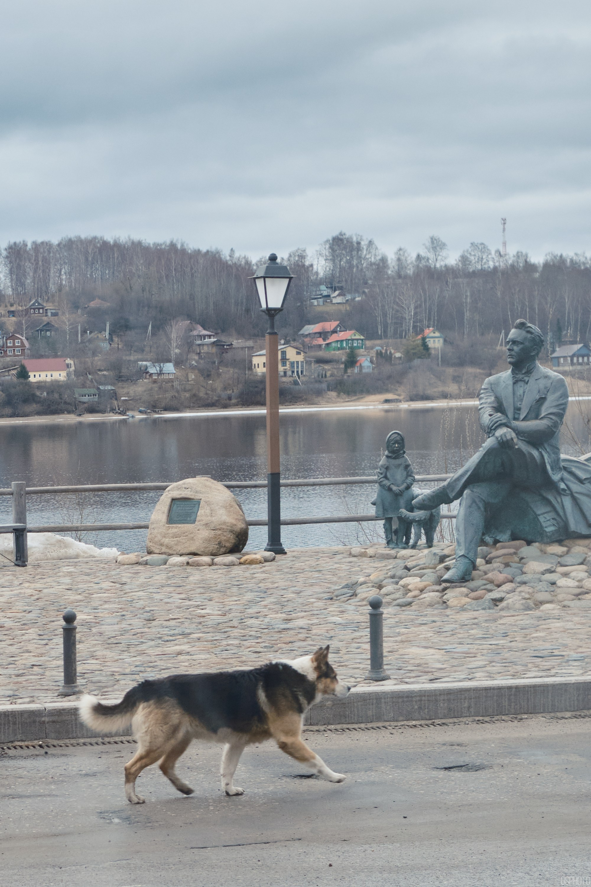 Плёс. Волга. Март. Фотографъ Сергѣевъ. Поймать мгновеніе