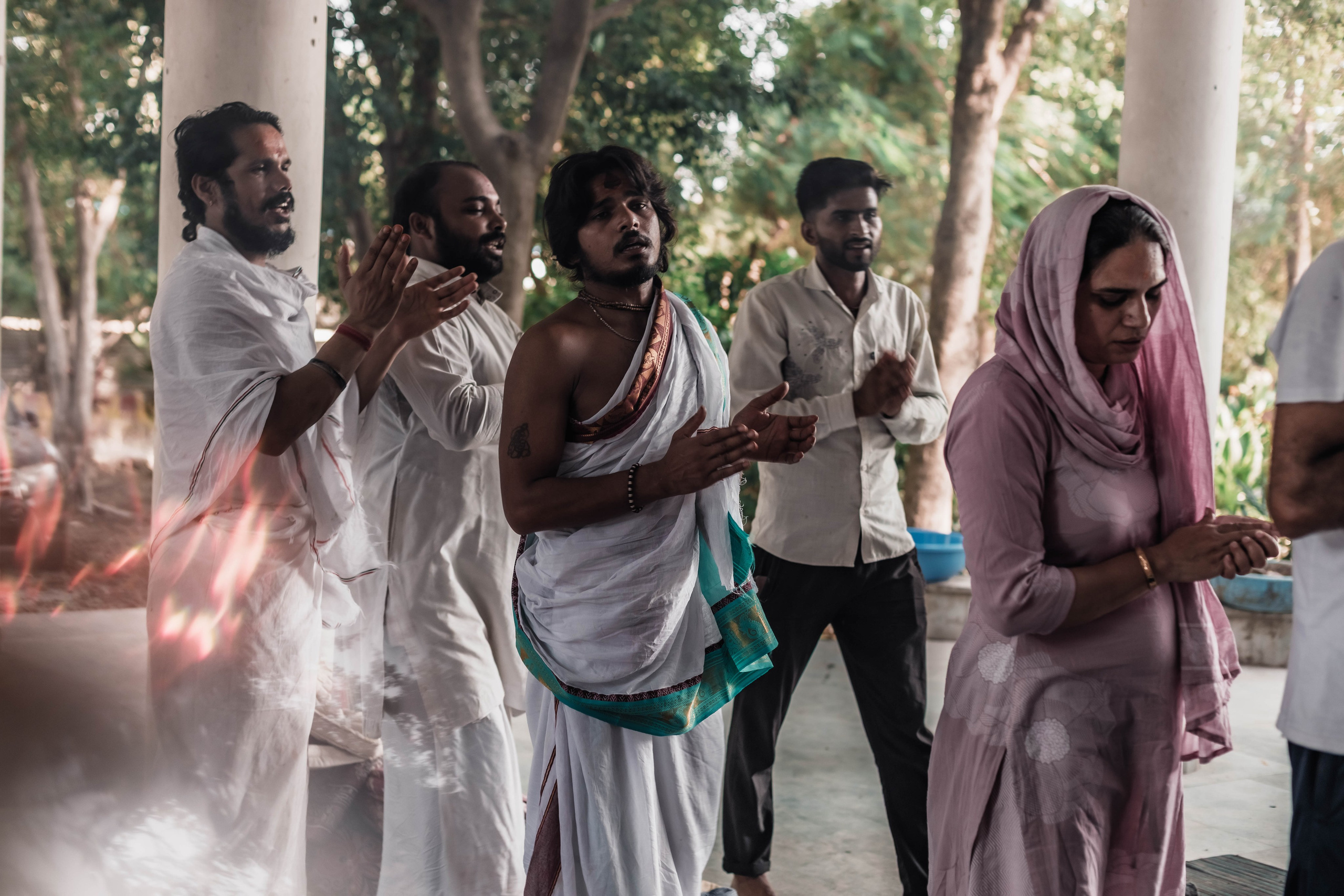 Pitri Paksha yagyas & poojas Devraha Baba ji ashram. Mariam Bagdasaryan