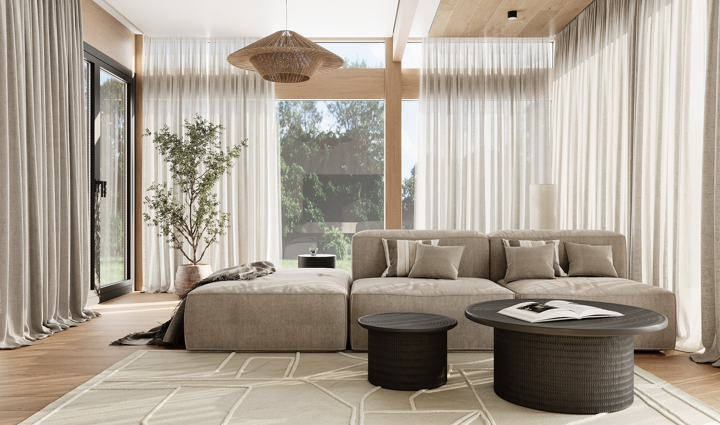 Дом на берегу моря. Студия 3D визуализации