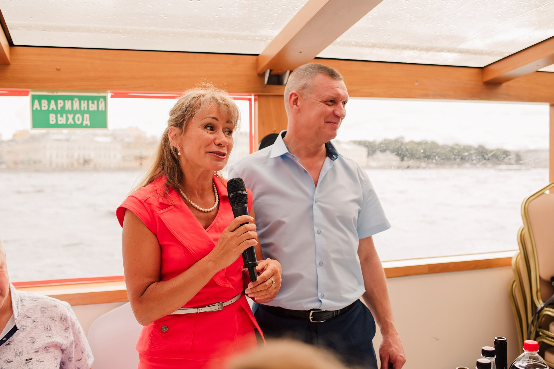 Юля и Андрей. Банкет на воде. Семейный и Свадебный фотограф. Санкт-Петербург. Пушкин