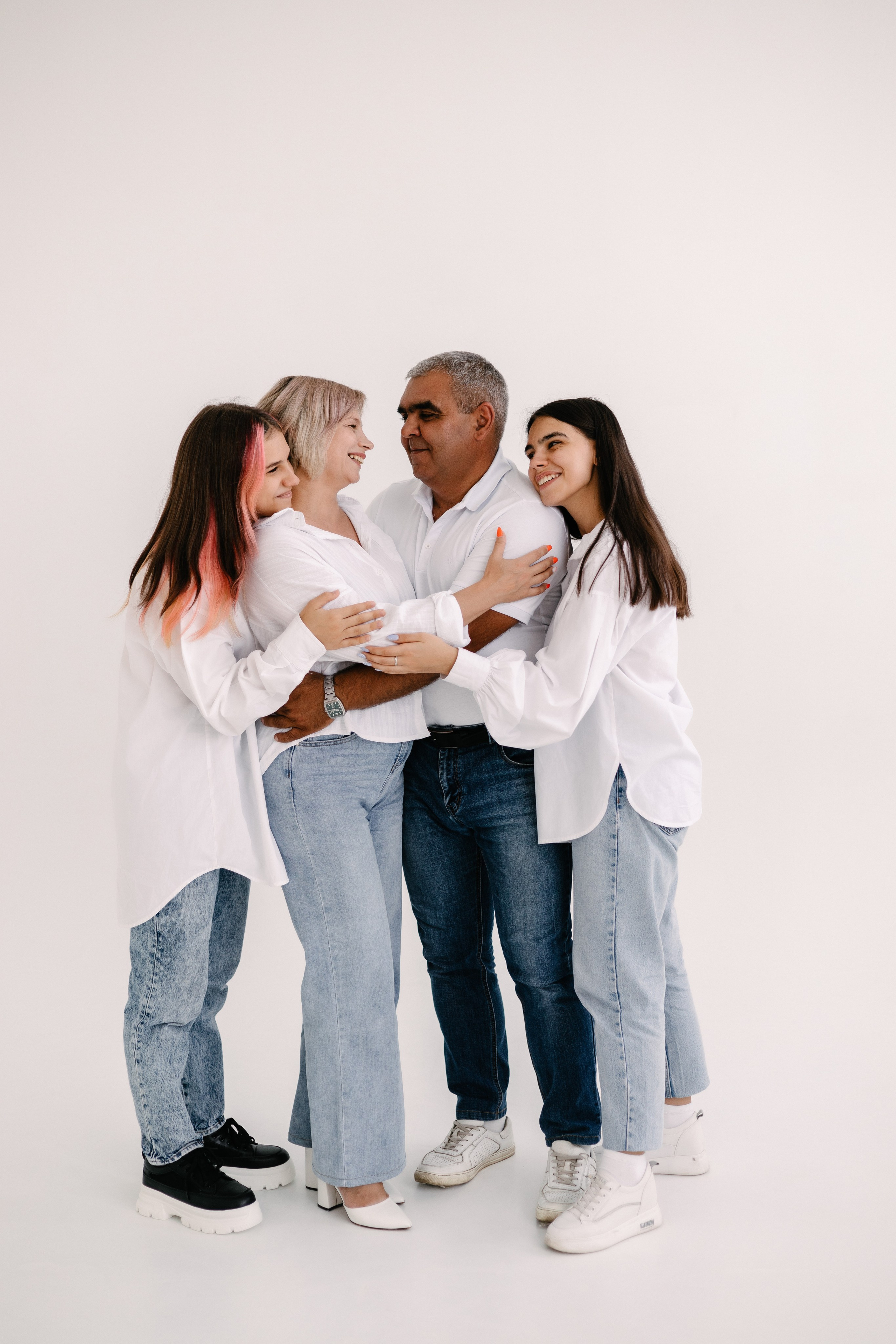 Ольга, Андрей, Дарья, Варя. Фотограф Волгоград Кристина Прохоренко