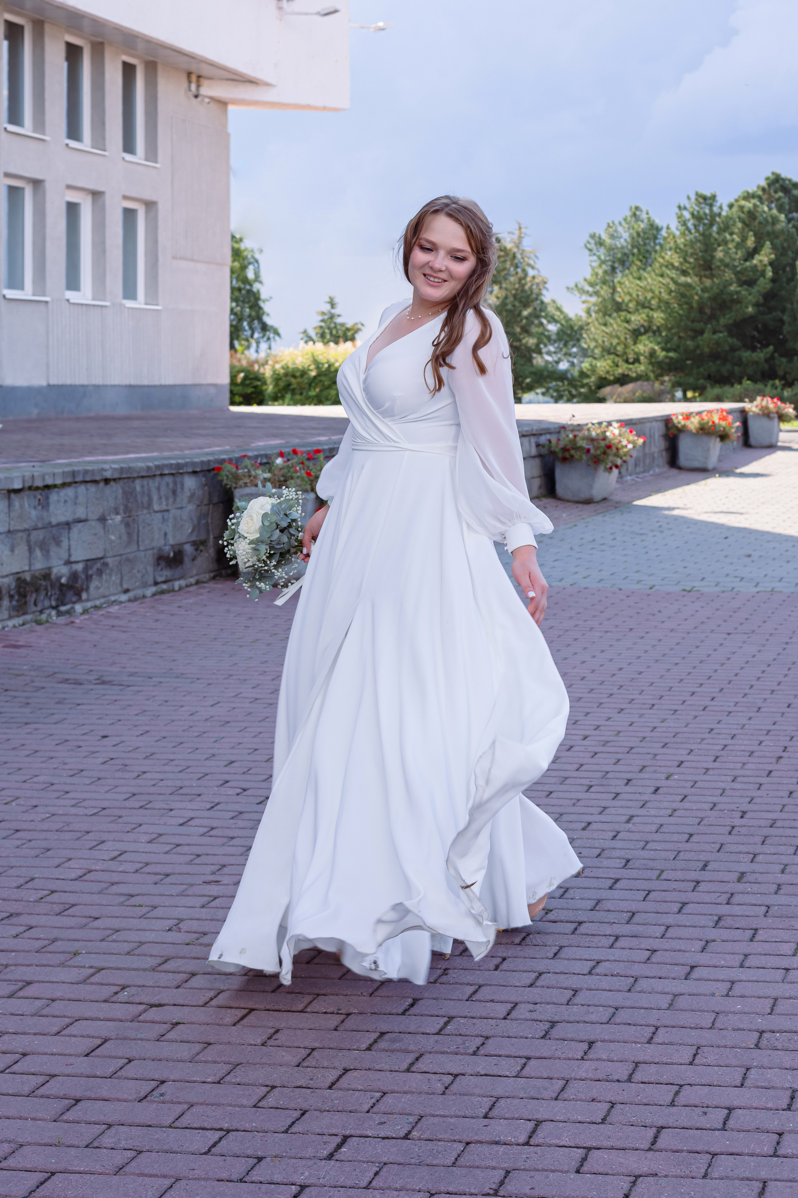 Свадебная фотопрогулка. Фотограф в Томске Евгения Гуляева