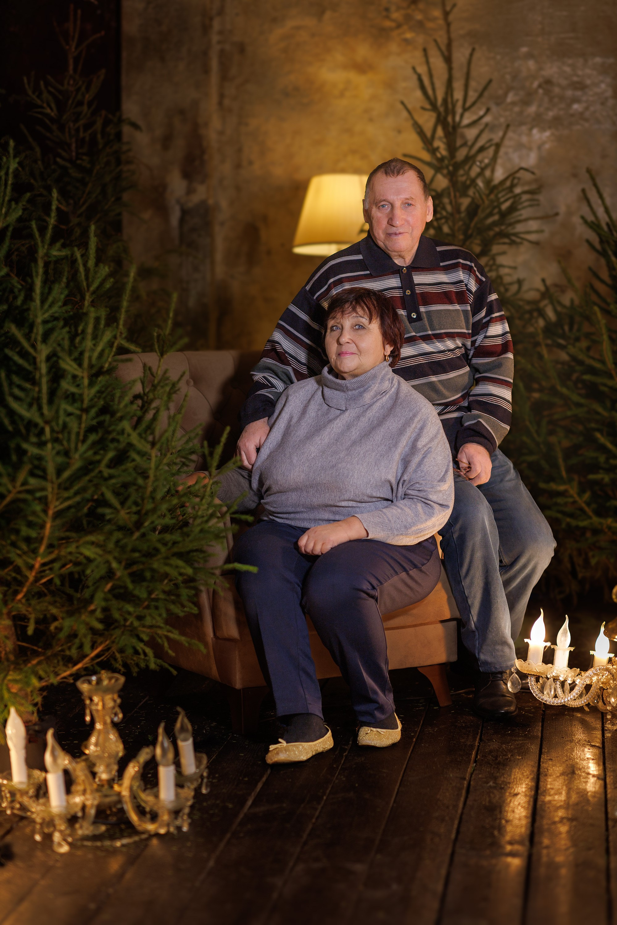 Новогодняя семейная фотосессия в студии Екатеринбург. Фотограф Ерохина Светлана — фотосессии в Екатеринбурге