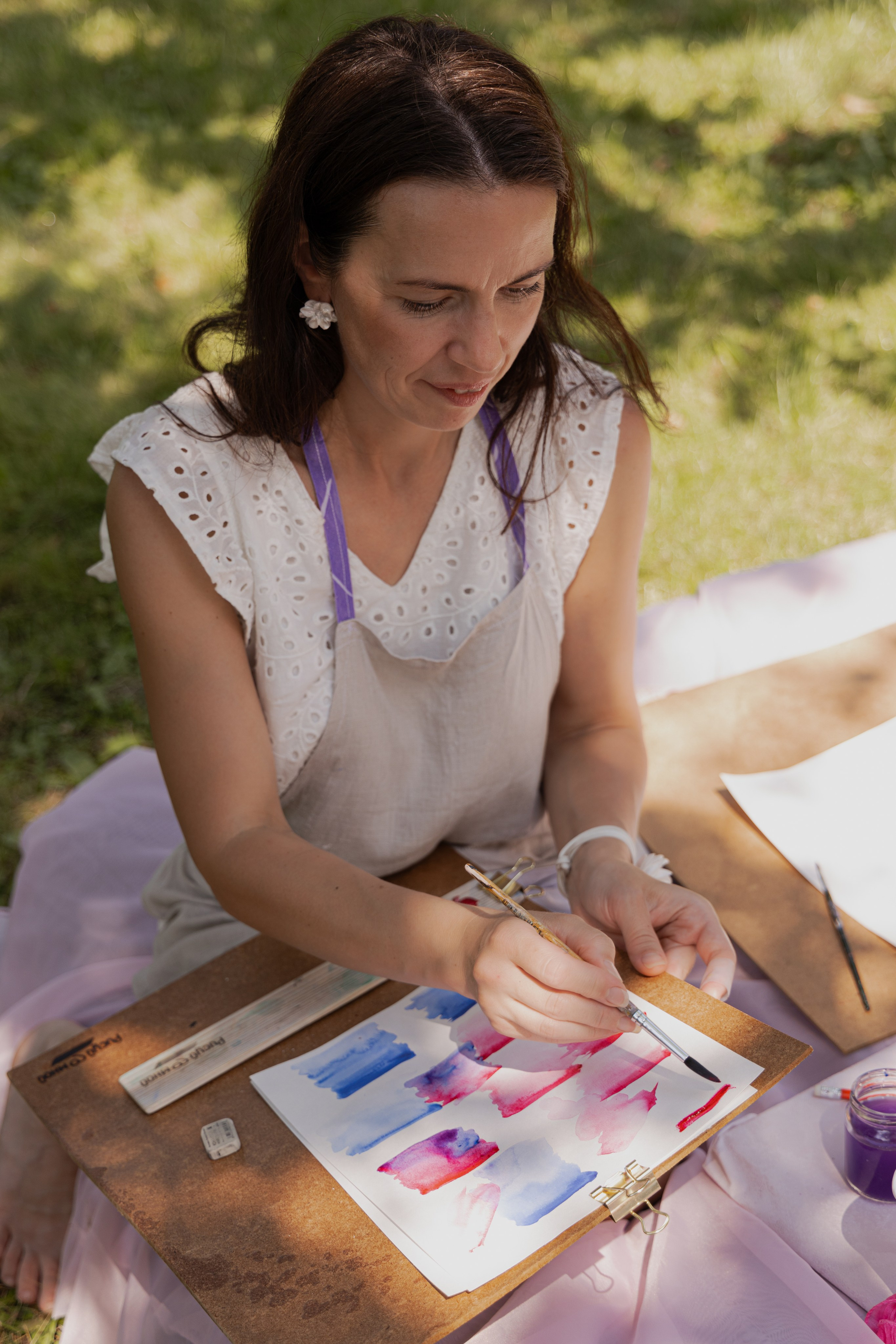 МК Пион (пикник в парке). Анастасия Ракчеева Художник