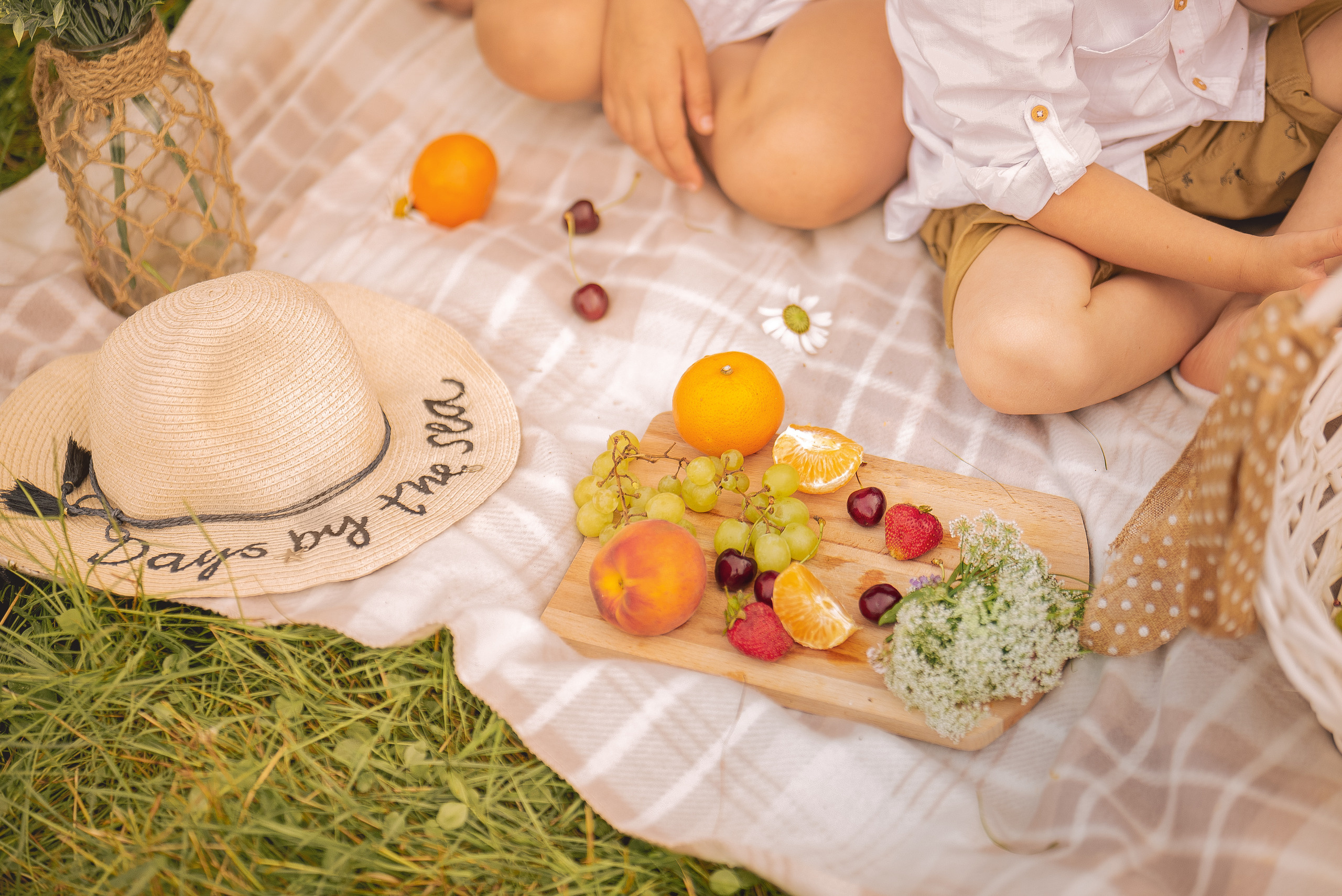 Пикник летом. Семейный и детский фотограф в Туле