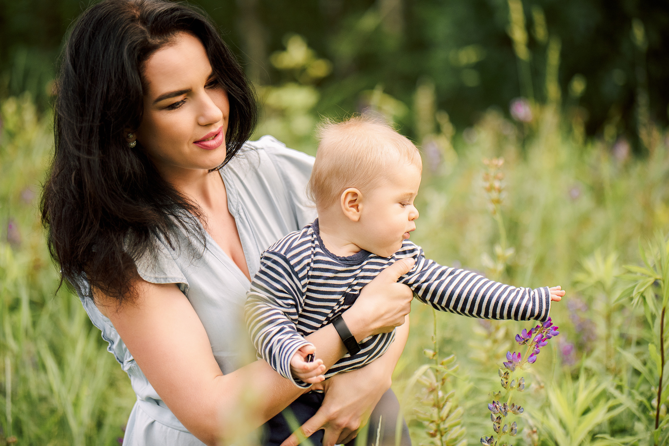 Люпиновая поляна. Семейный и детский фотограф в Туле