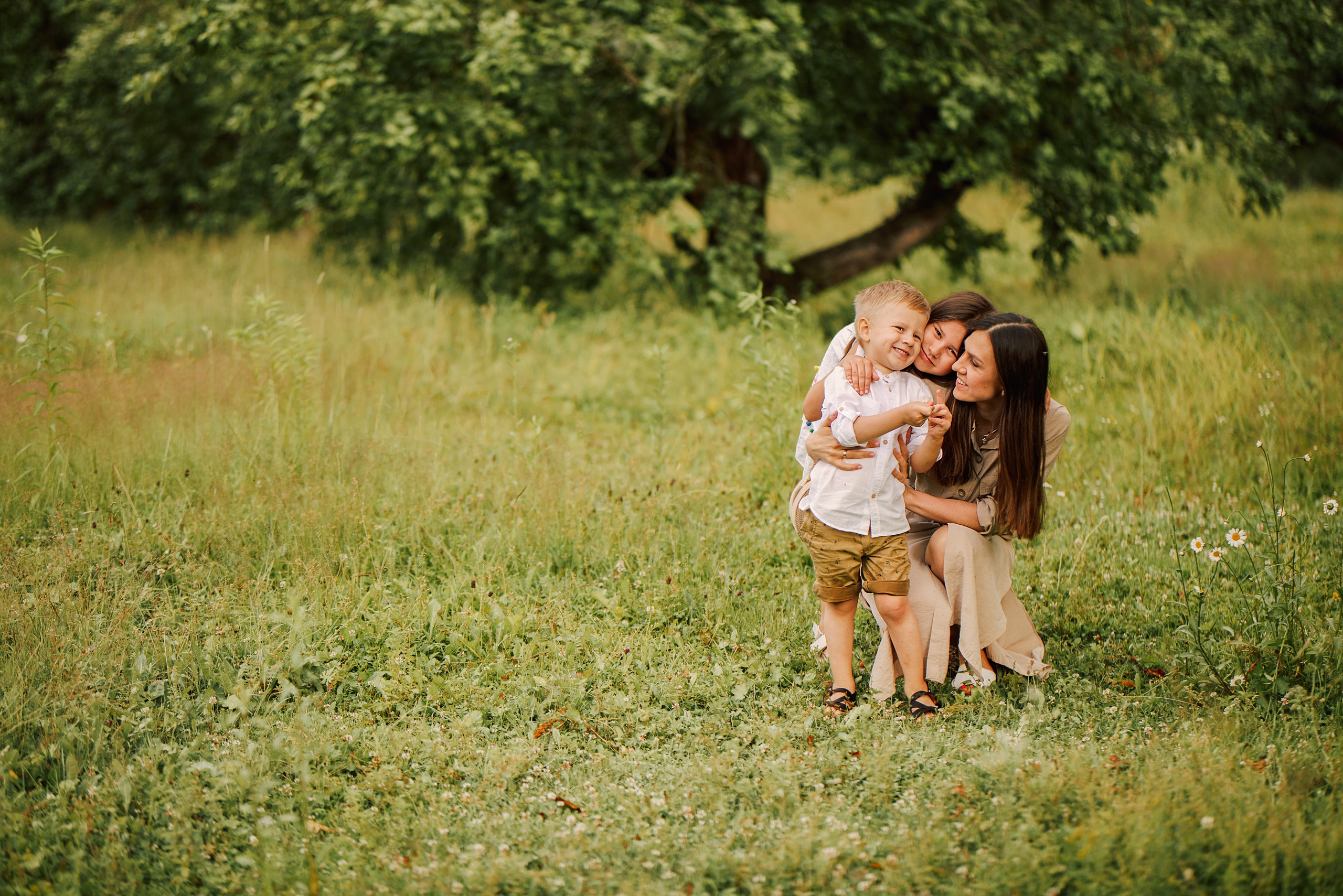 Пикник летом. Семейный и детский фотограф в Туле