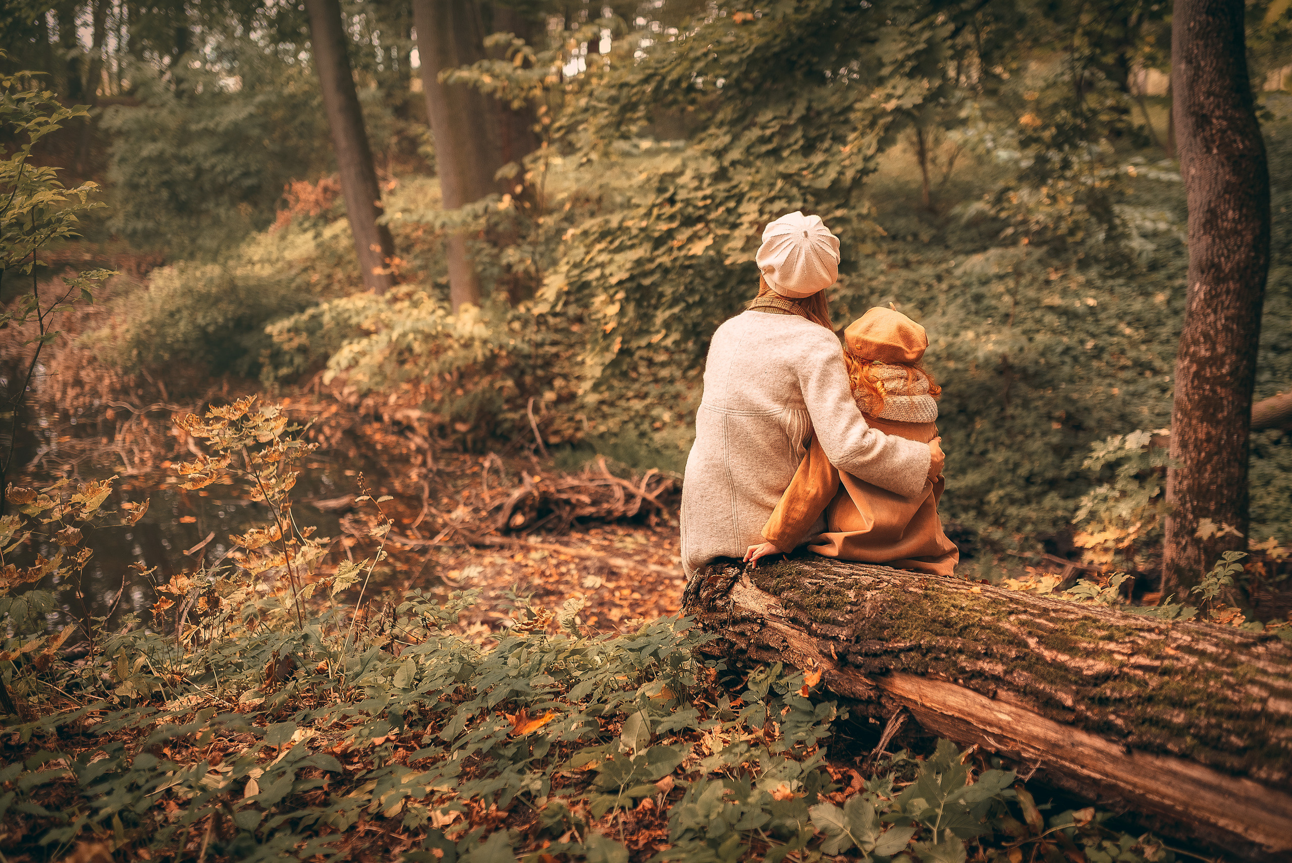 Девочка-осень. Прогулка по Ясной Поляне. Семейный и детский фотограф в Туле