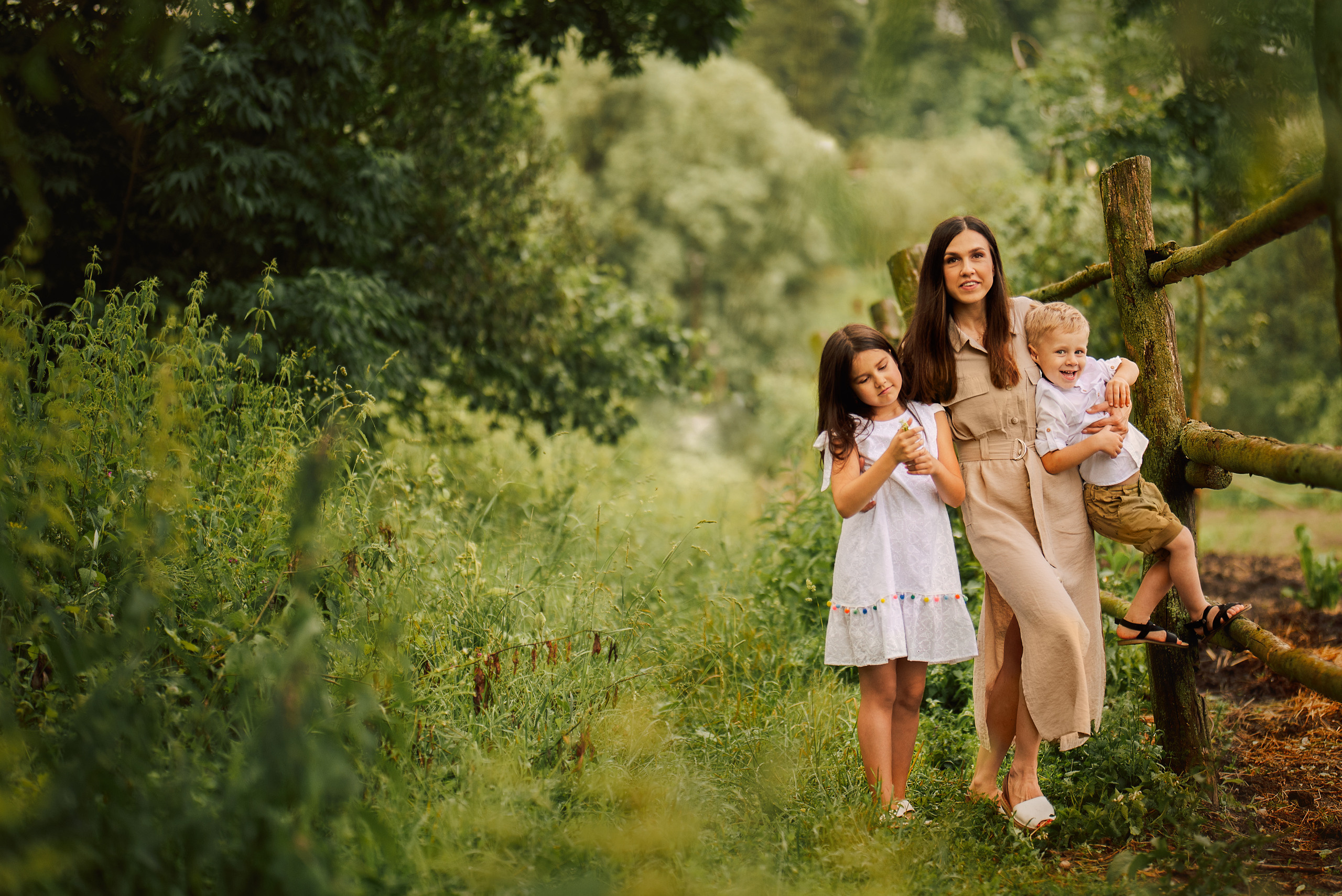 Пикник летом. Семейный и детский фотограф в Туле