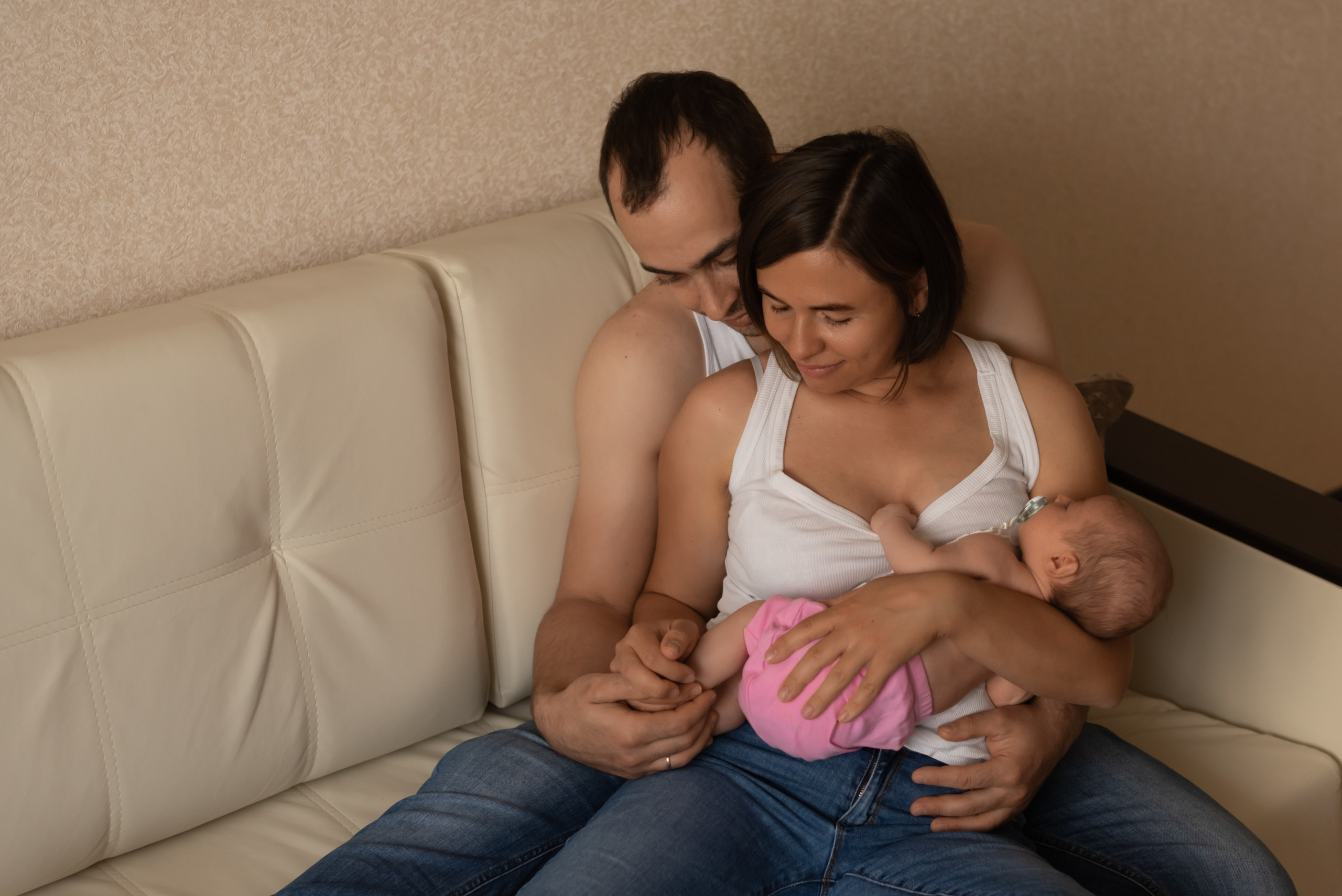 Мира, мама и папа. Семейный и детский фотограф в Туле