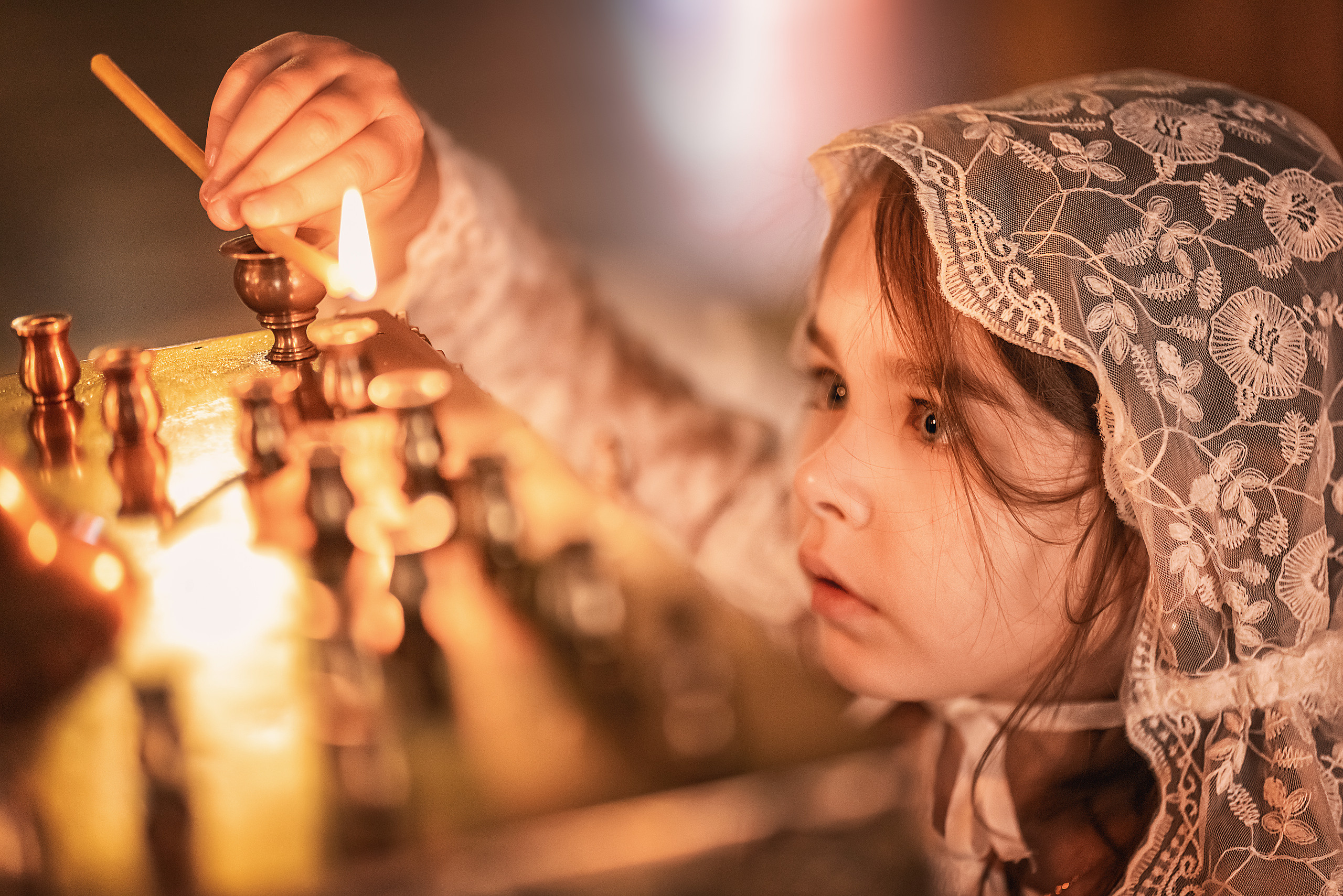 Крещение Валерии //// Церковь Благовещения Пресвятой Богородицы. Семейный и детский фотограф в Туле