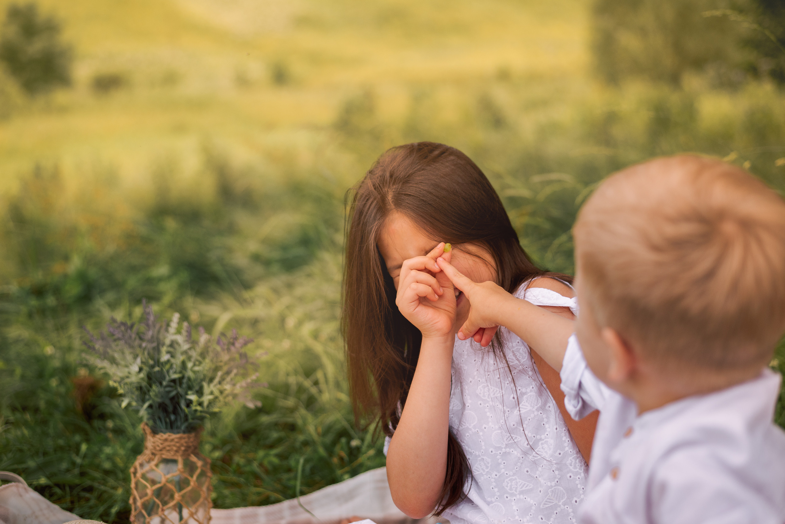 Пикник летом. Семейный и детский фотограф в Туле