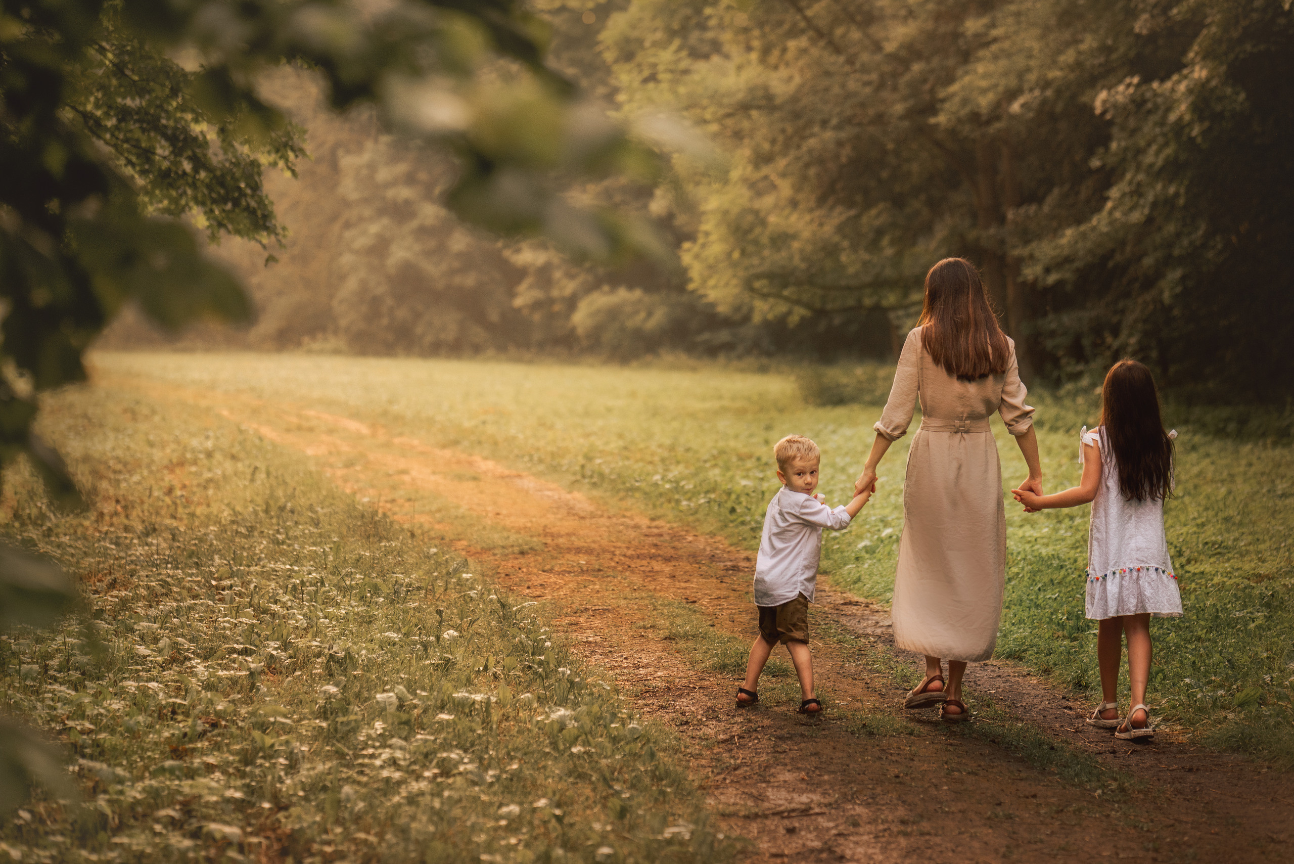 Пикник летом. Семейный и детский фотограф в Туле