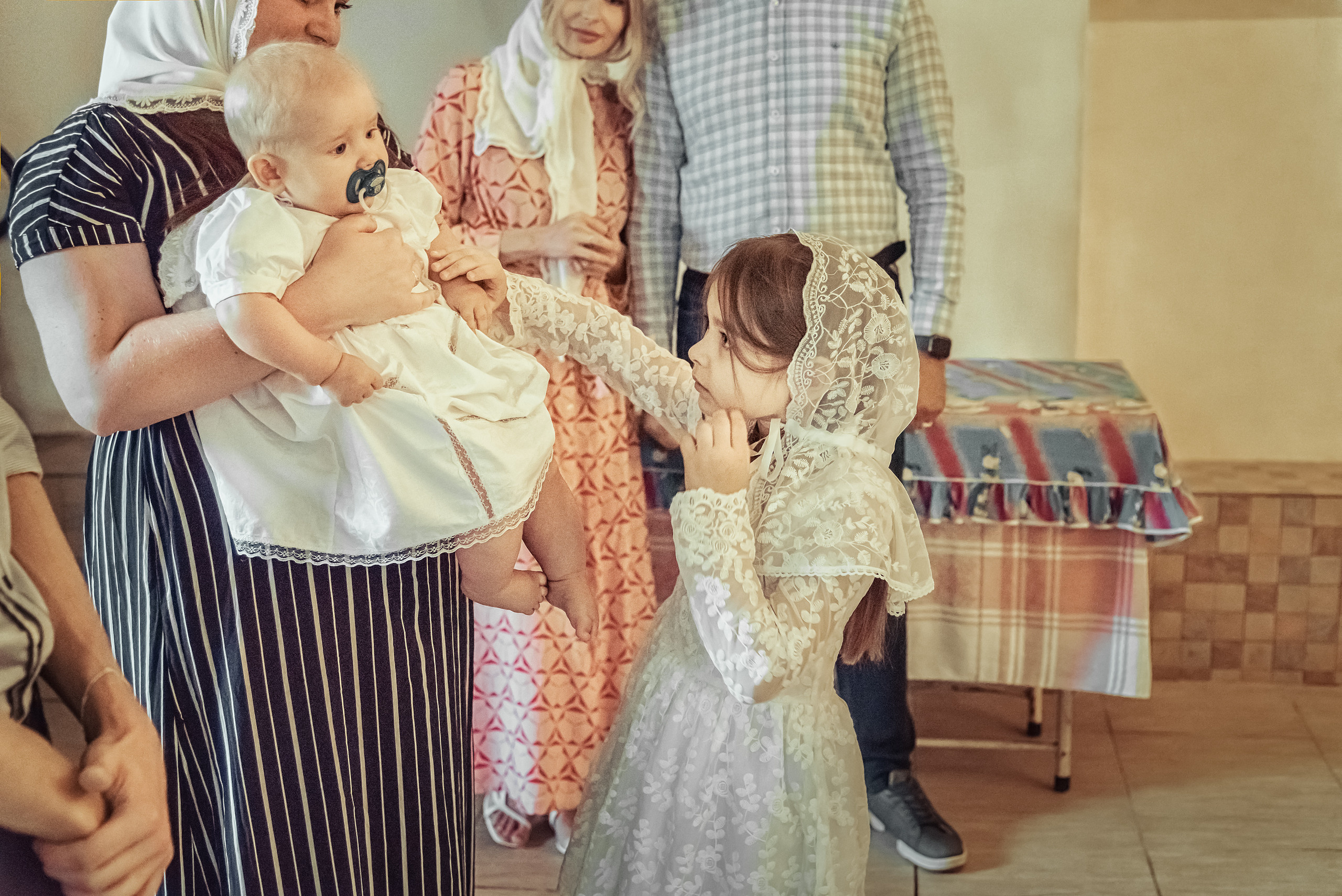 Крещение Валерии //// Церковь Благовещения Пресвятой Богородицы. Семейный и детский фотограф в Туле