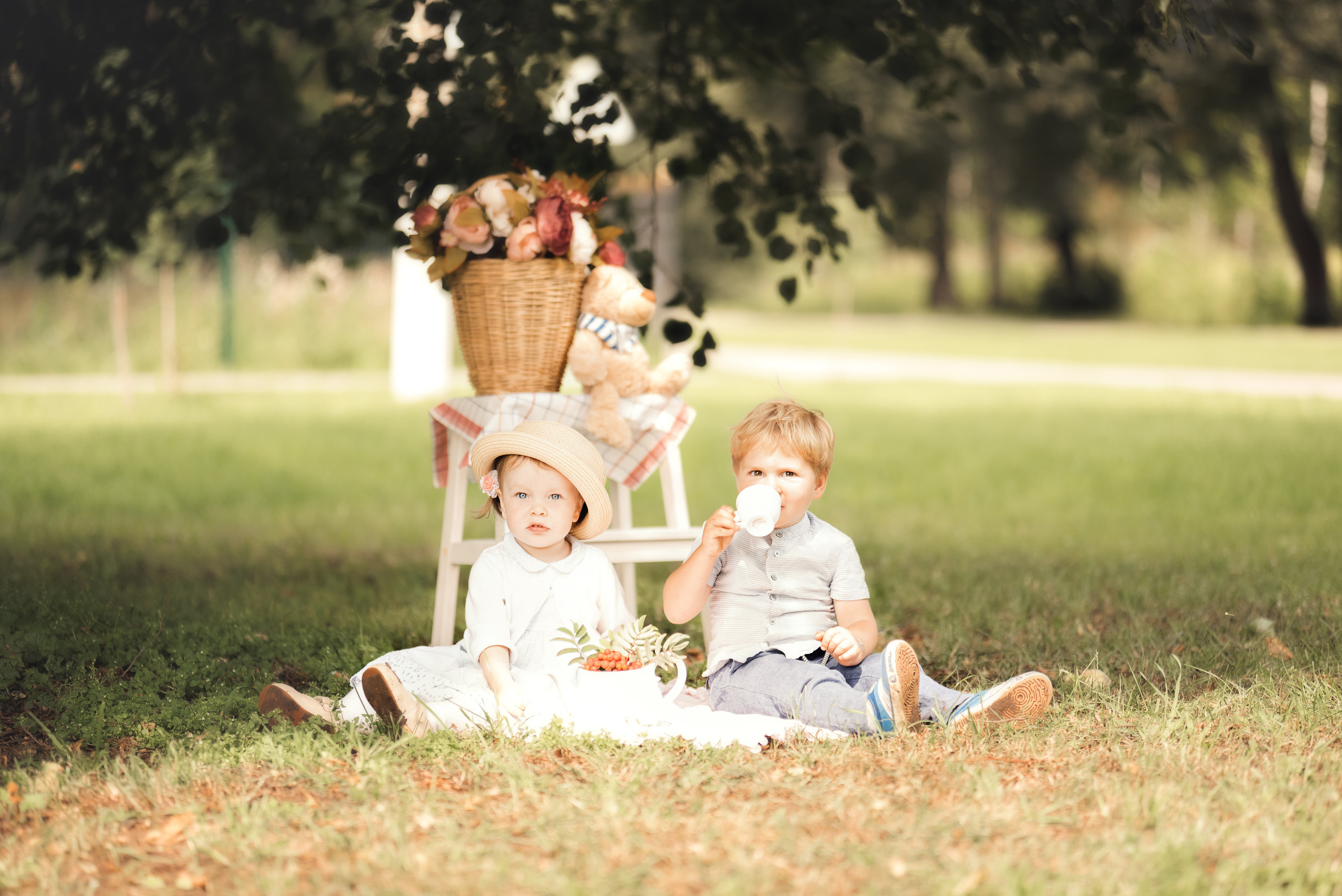 Машенька и Артем. Семейный и детский фотограф в Туле