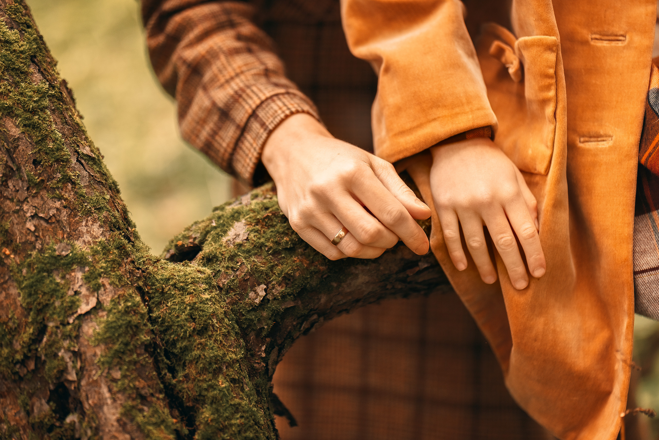 Девочка-осень. Прогулка по Ясной Поляне. Семейный и детский фотограф в Туле