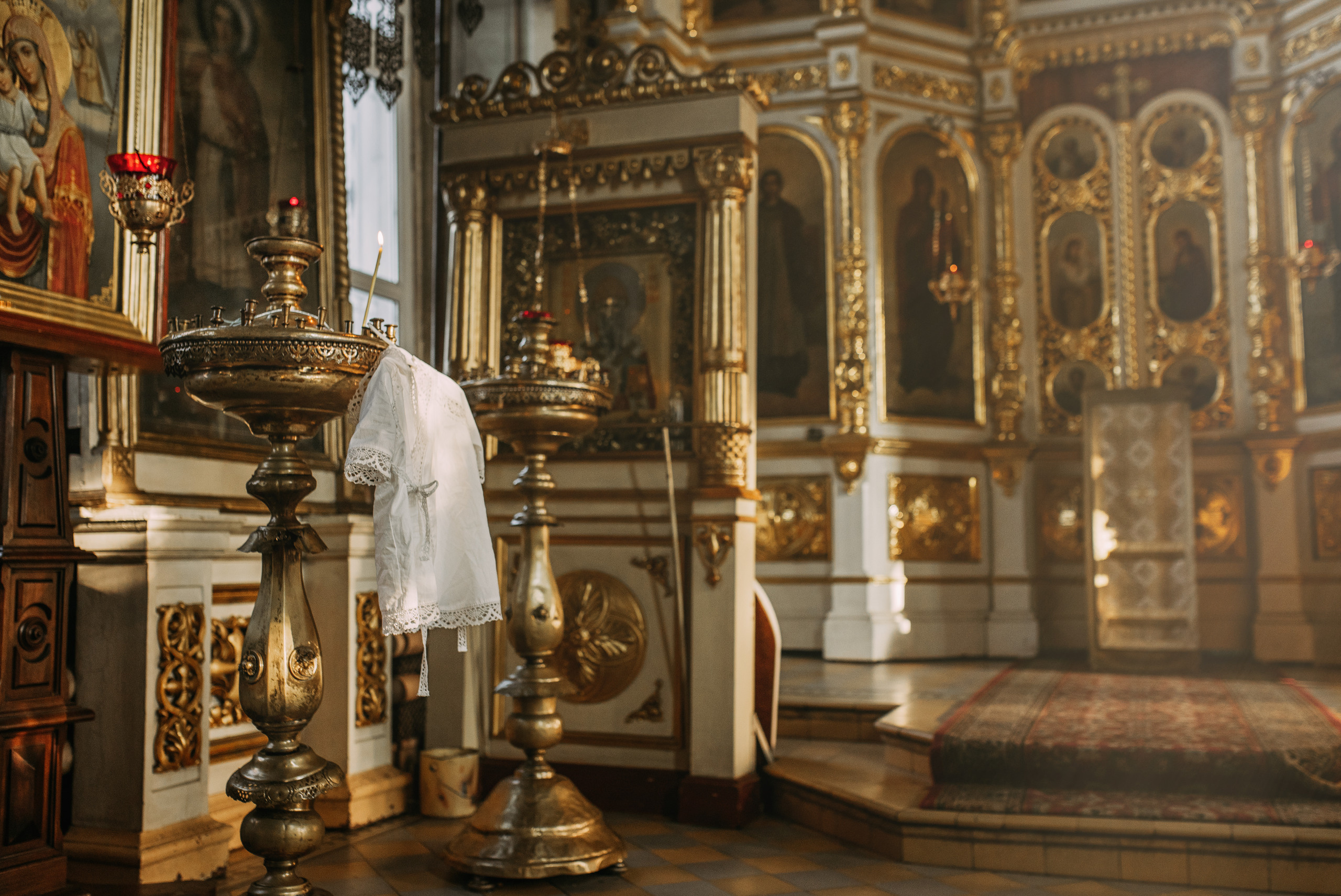 Крещение Константина //// Храм Двенадцати Святых Апостолов. Семейный и детский фотограф в Туле