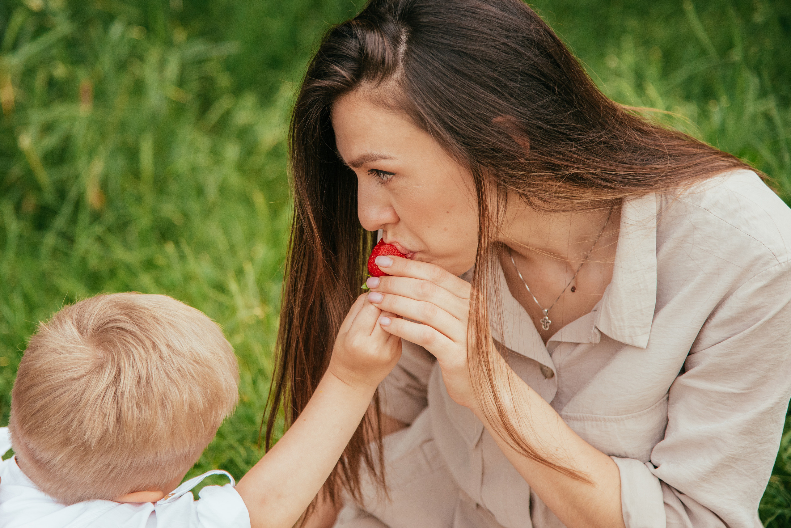 Пикник летом. Семейный и детский фотограф в Туле