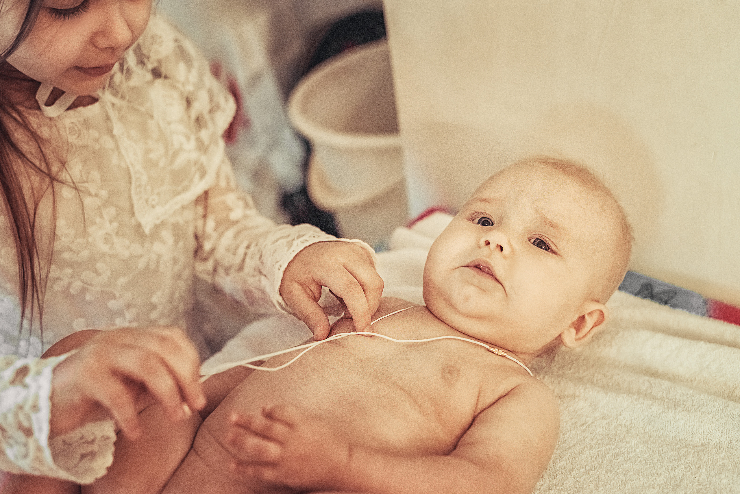 Крещение Валерии //// Церковь Благовещения Пресвятой Богородицы. Семейный и детский фотограф в Туле