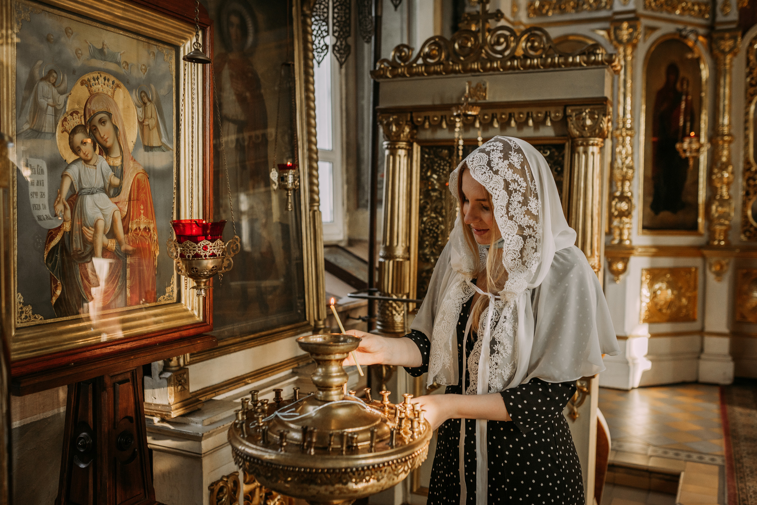 Крещение Константина //// Храм Двенадцати Святых Апостолов. Семейный и детский фотограф в Туле