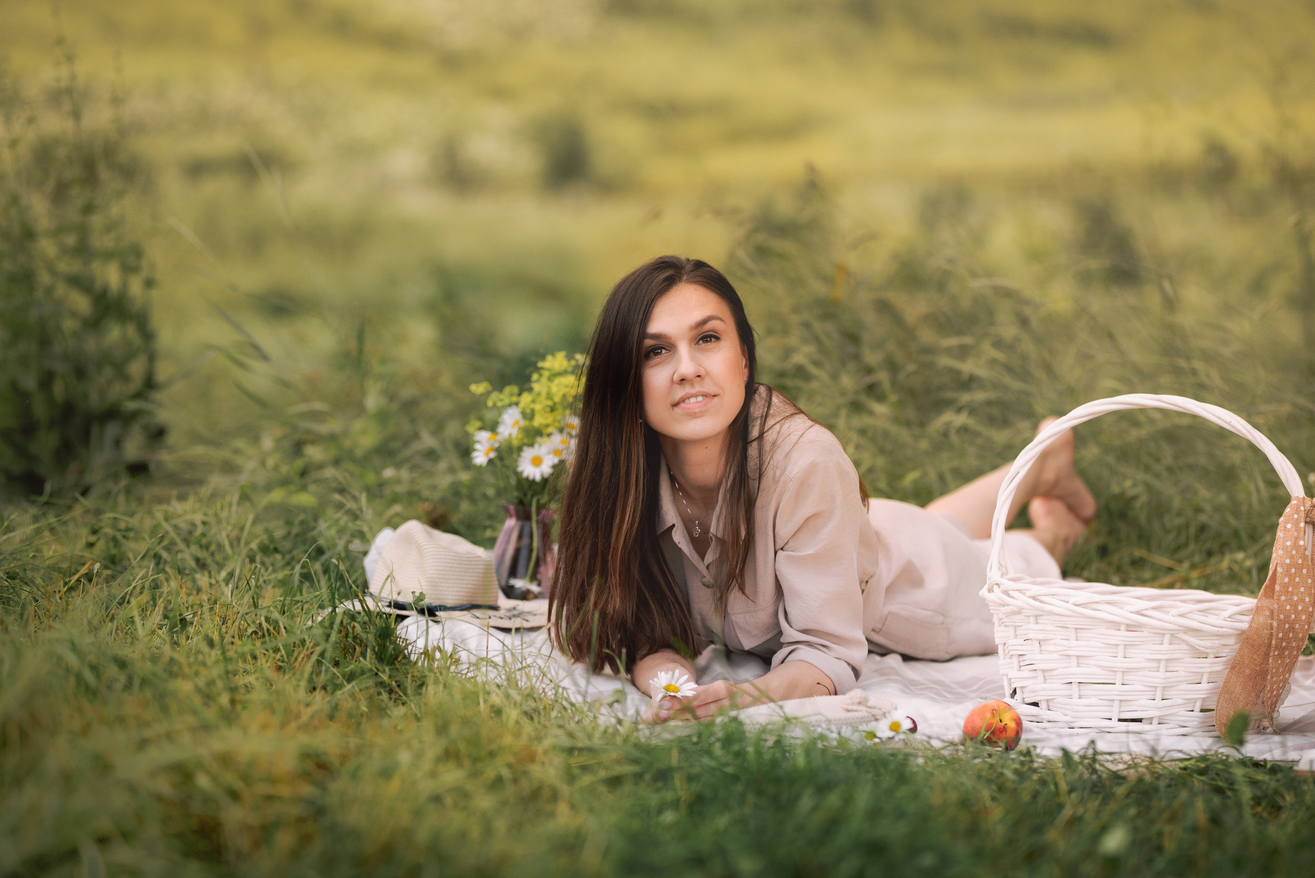 Пикник летом. Семейный и детский фотограф в Туле