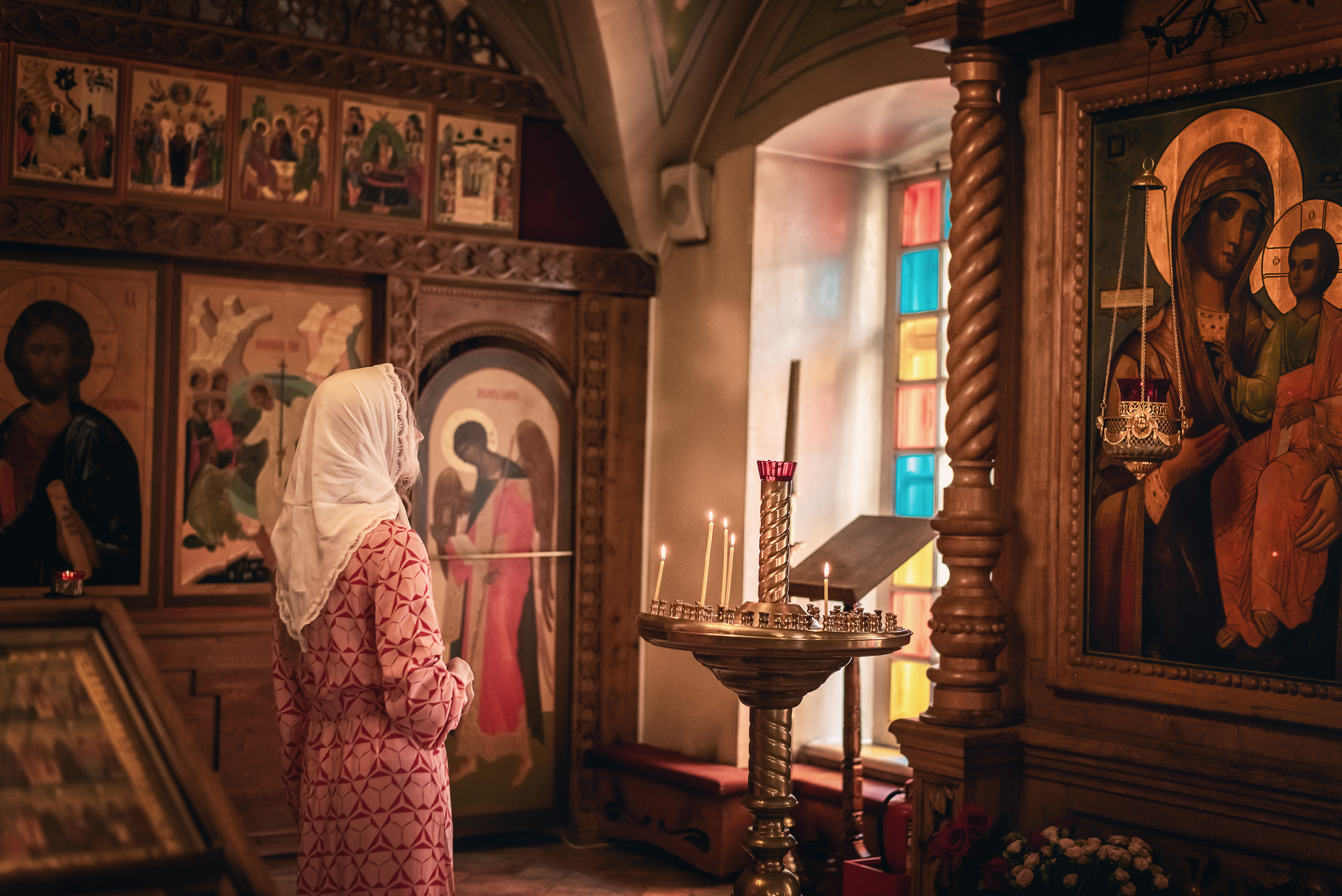 Крещение Валерии //// Церковь Благовещения Пресвятой Богородицы. Семейный и детский фотограф в Туле