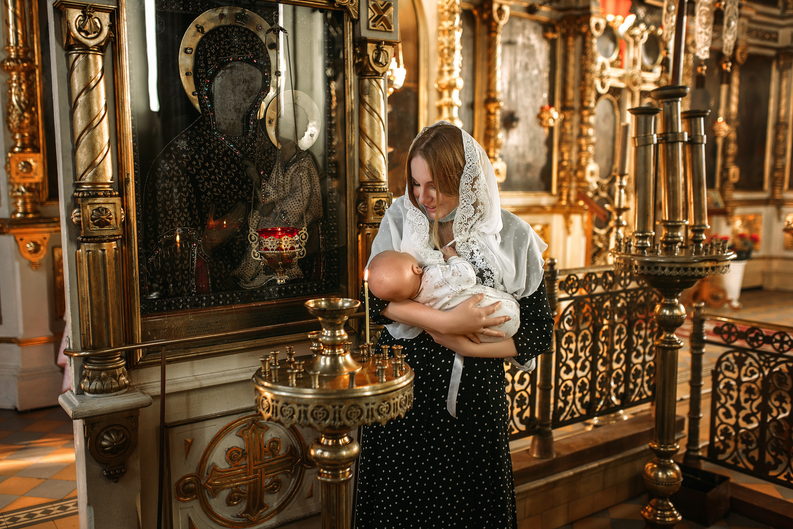 Крещение Константина //// Храм Двенадцати Святых Апостолов. Семейный и детский фотограф в Туле