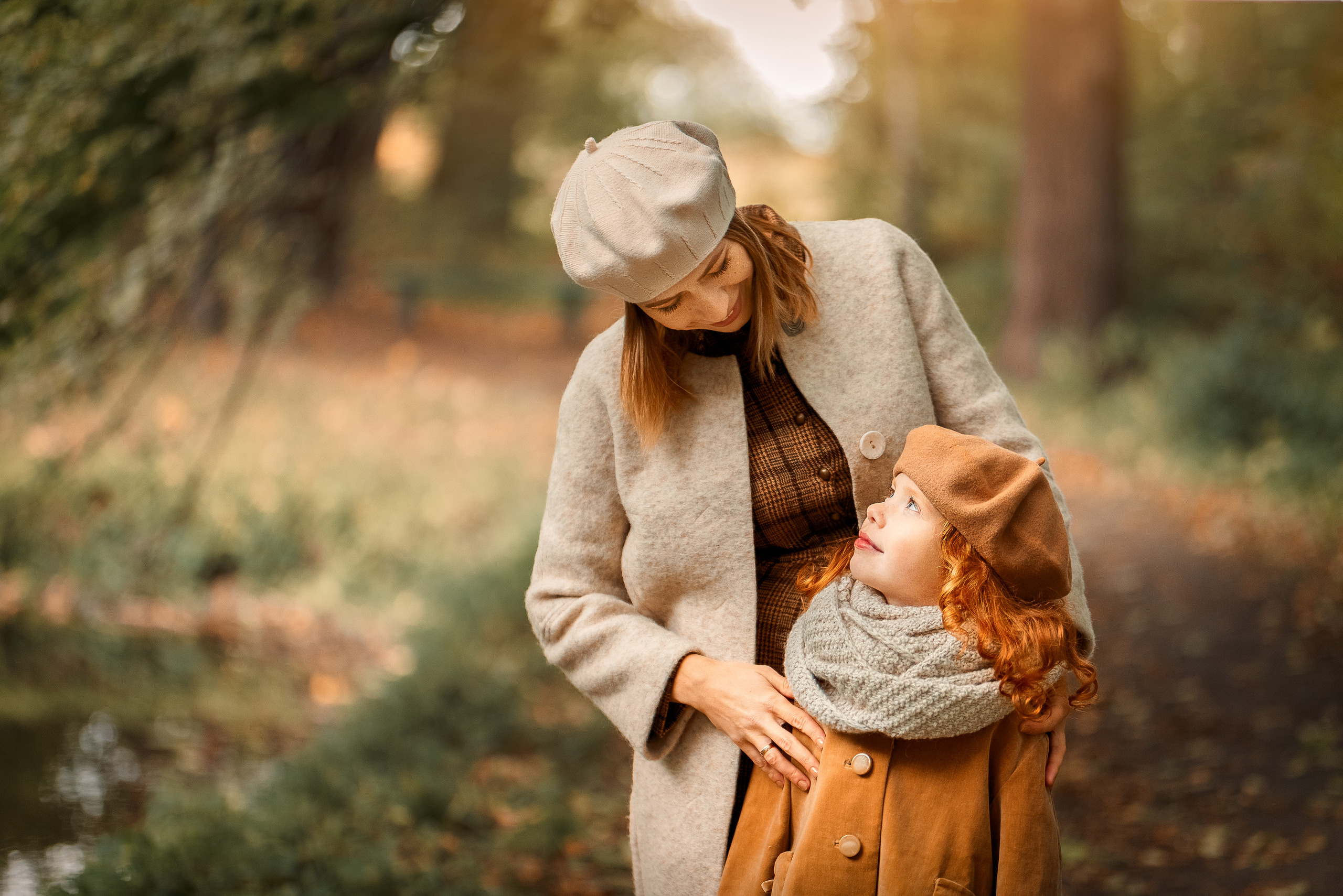 Девочка-осень. Прогулка по Ясной Поляне. Семейный и детский фотограф в Туле