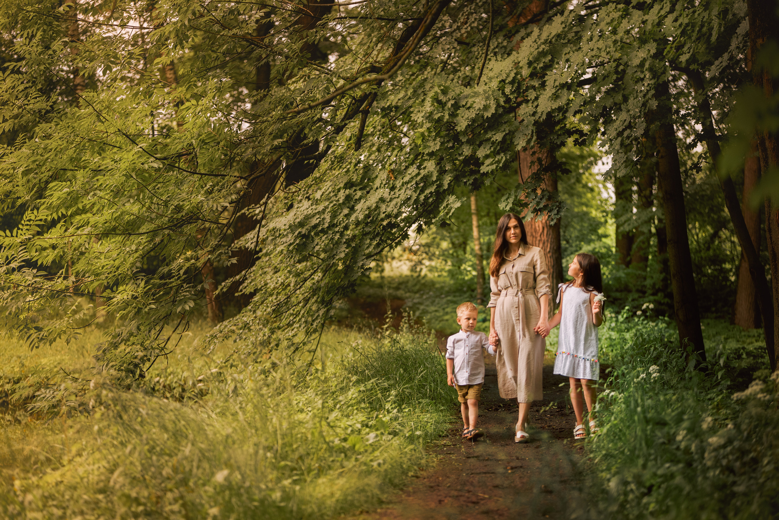 Пикник летом. Семейный и детский фотограф в Туле