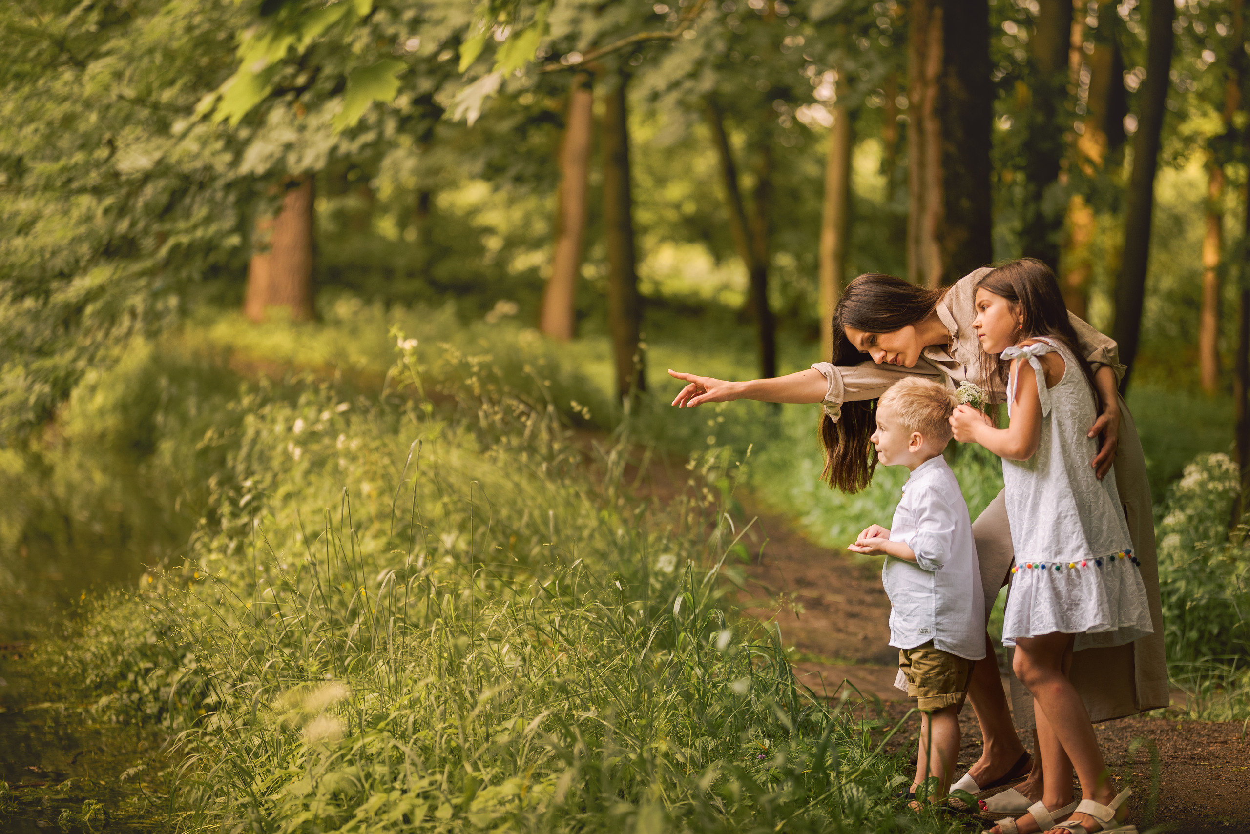 Пикник летом. Семейный и детский фотограф в Туле