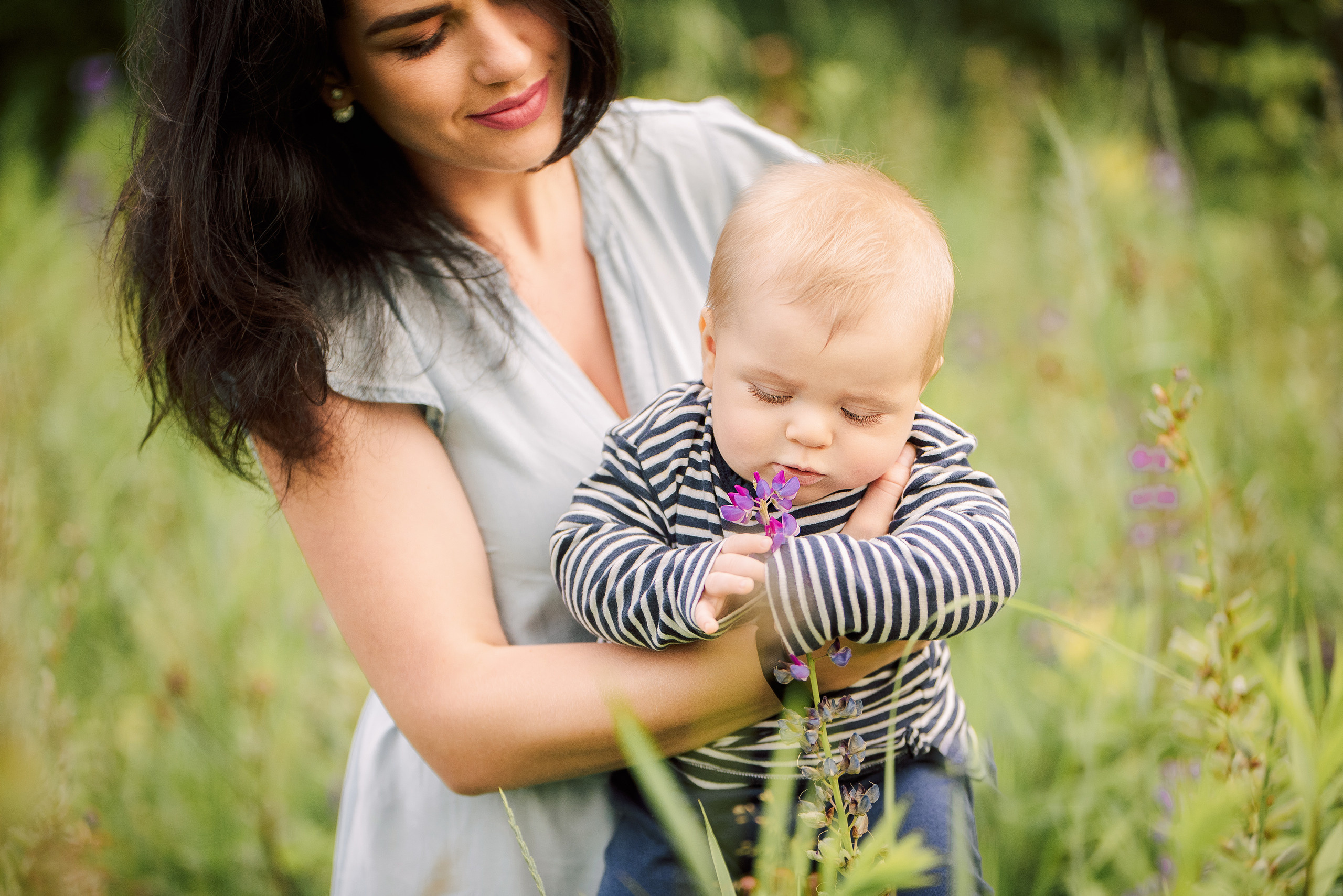 Люпиновая поляна. Семейный и детский фотограф в Туле