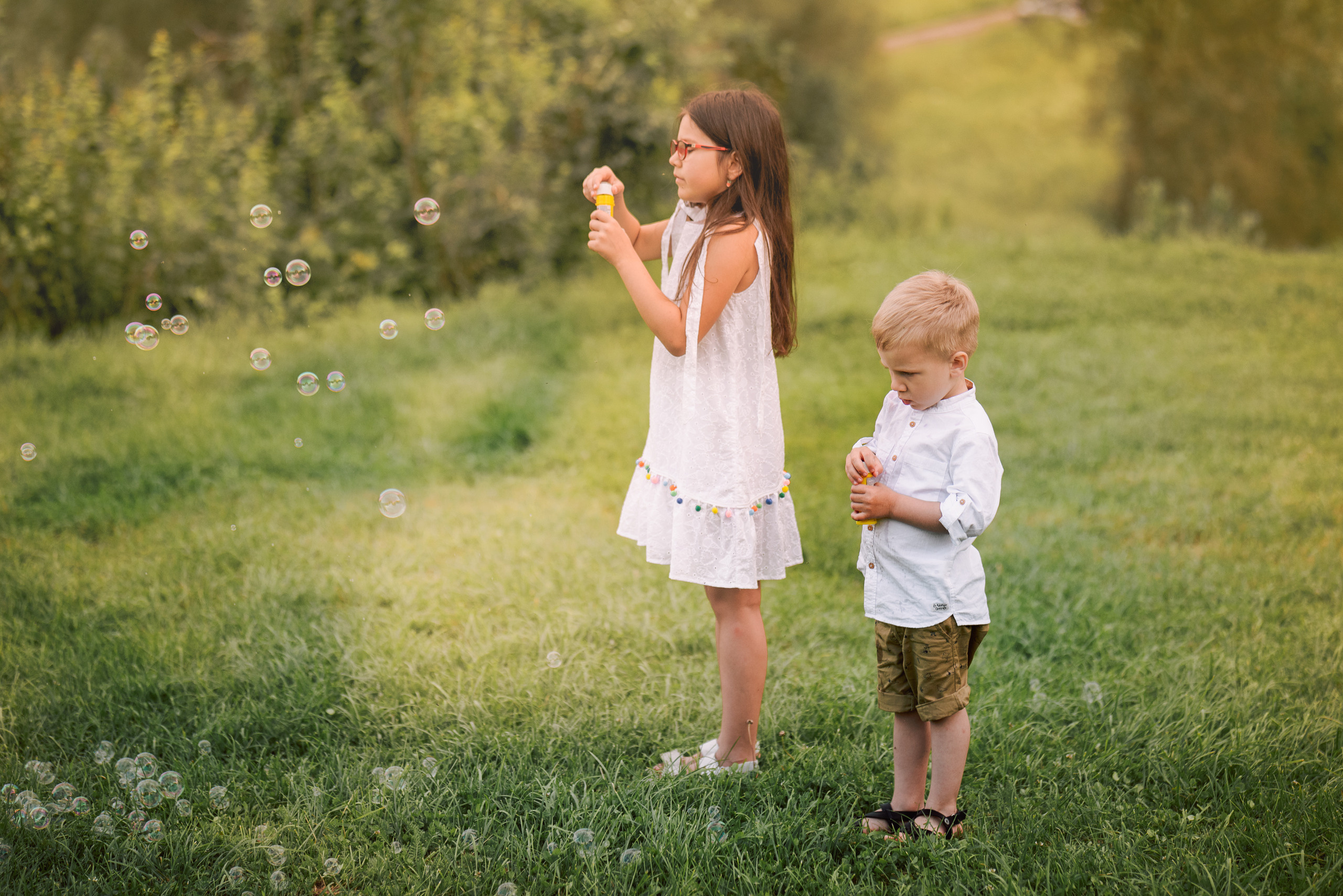 Пикник летом. Семейный и детский фотограф в Туле