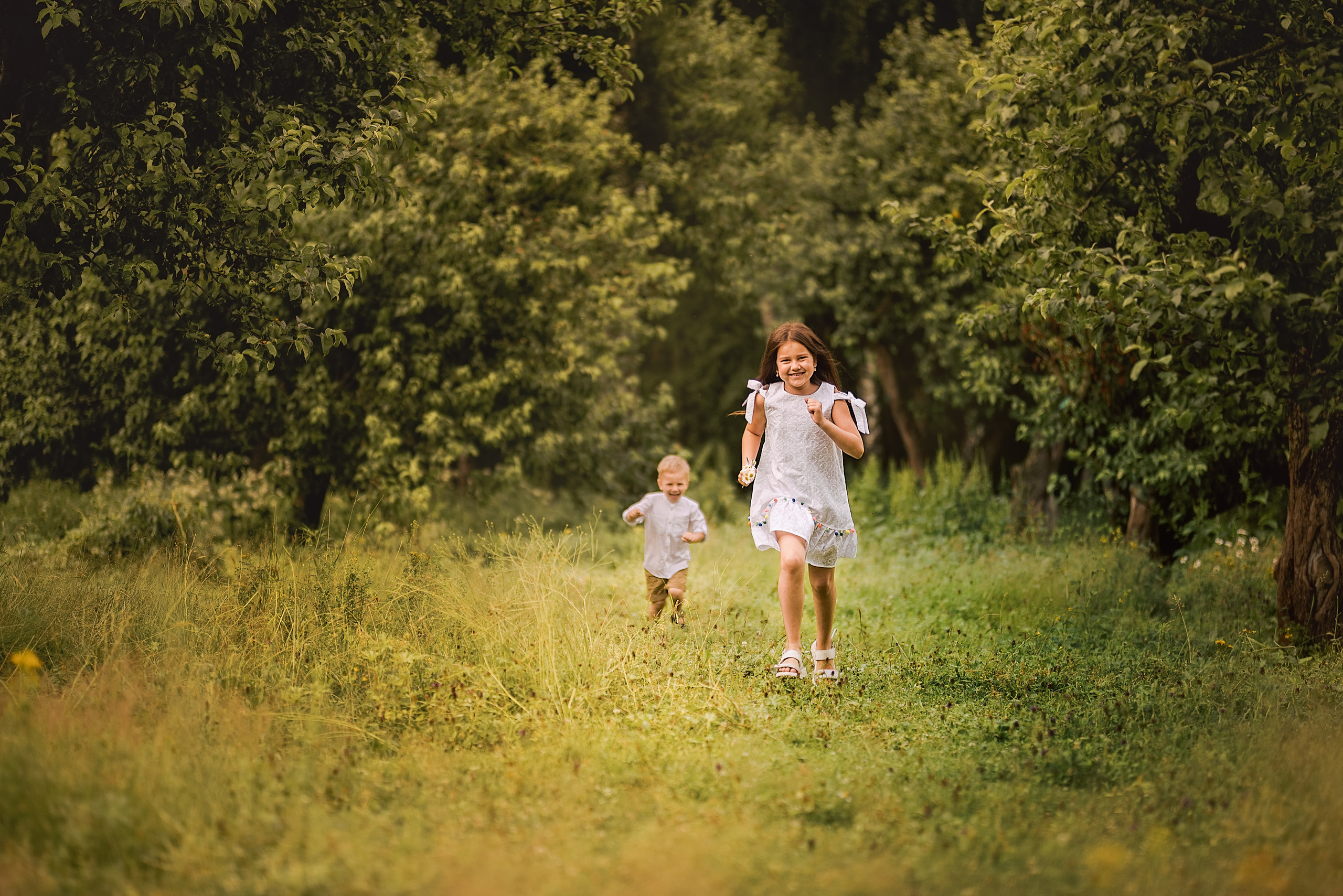 Пикник летом. Семейный и детский фотограф в Туле