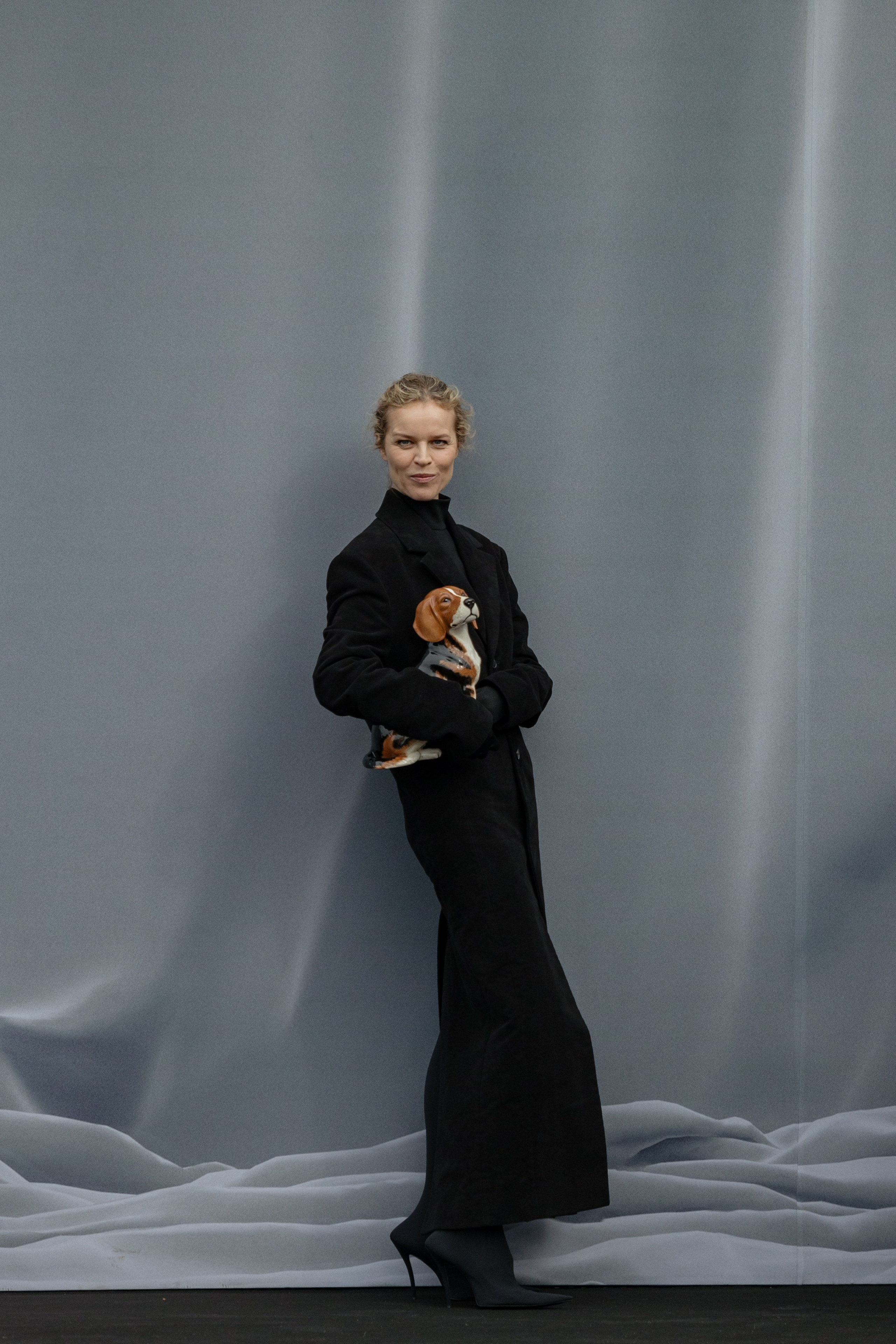 BALENCIAGA PFW WOMENSWEAR FALL-WINTER 24/25. Photographer in Milan Ivan Goncharov