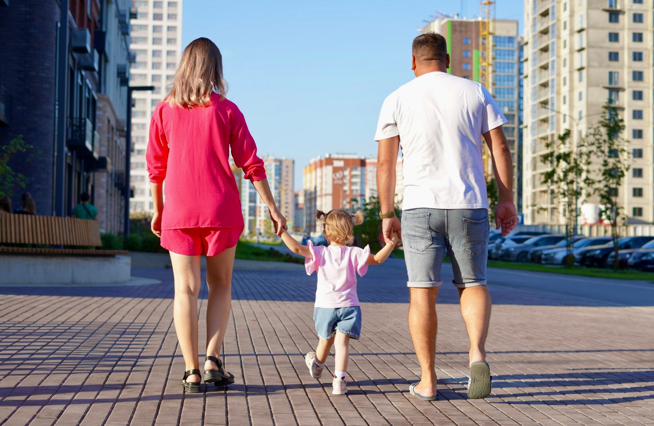 Семейная прогулочная фотосессия. Фотограф в Барнауле, Полина Черкасова
