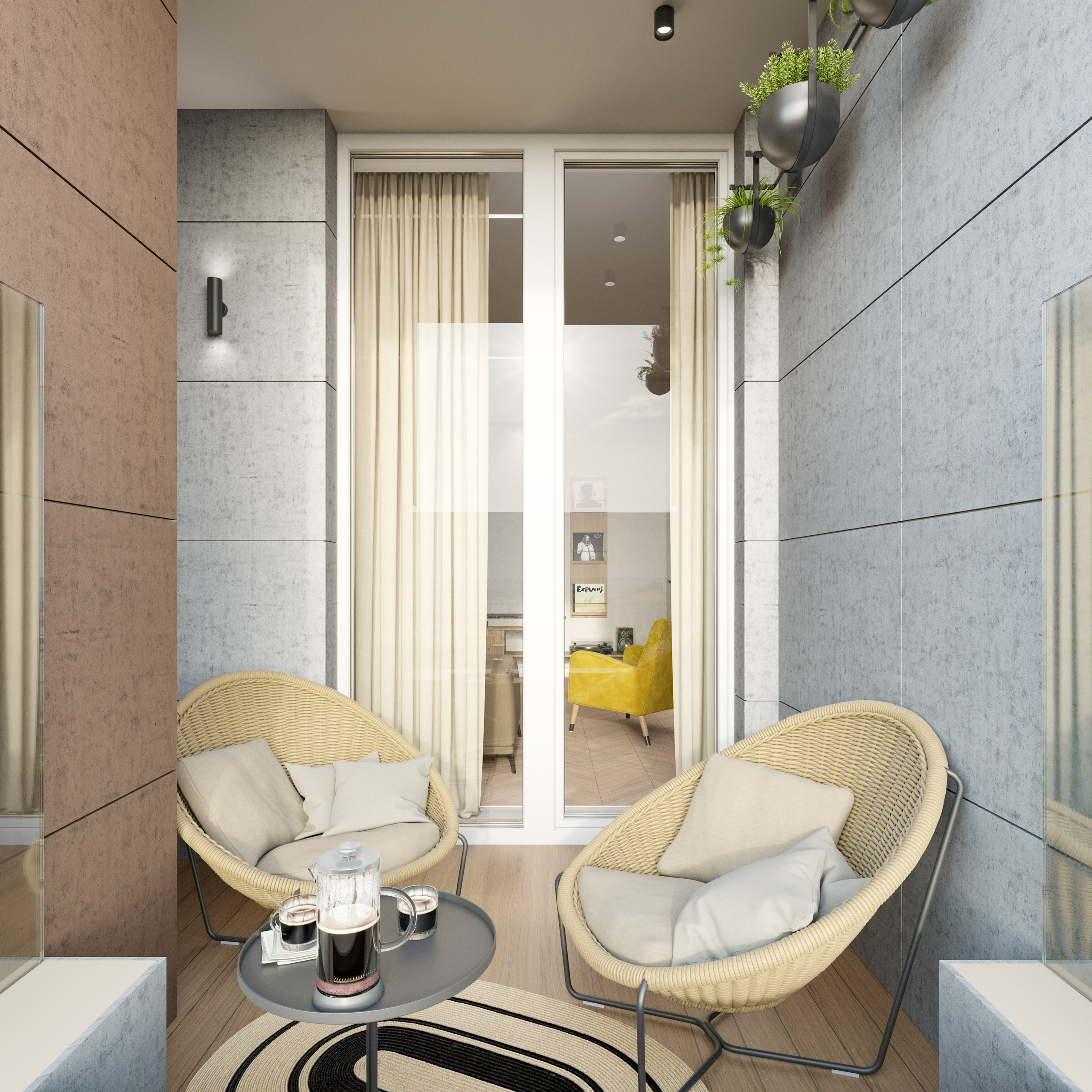 3D Визуализации Квартиры с Цветовыми Акцентами | Портфолио. Визуализатор интерьера в Москве | Брагин Кирилл