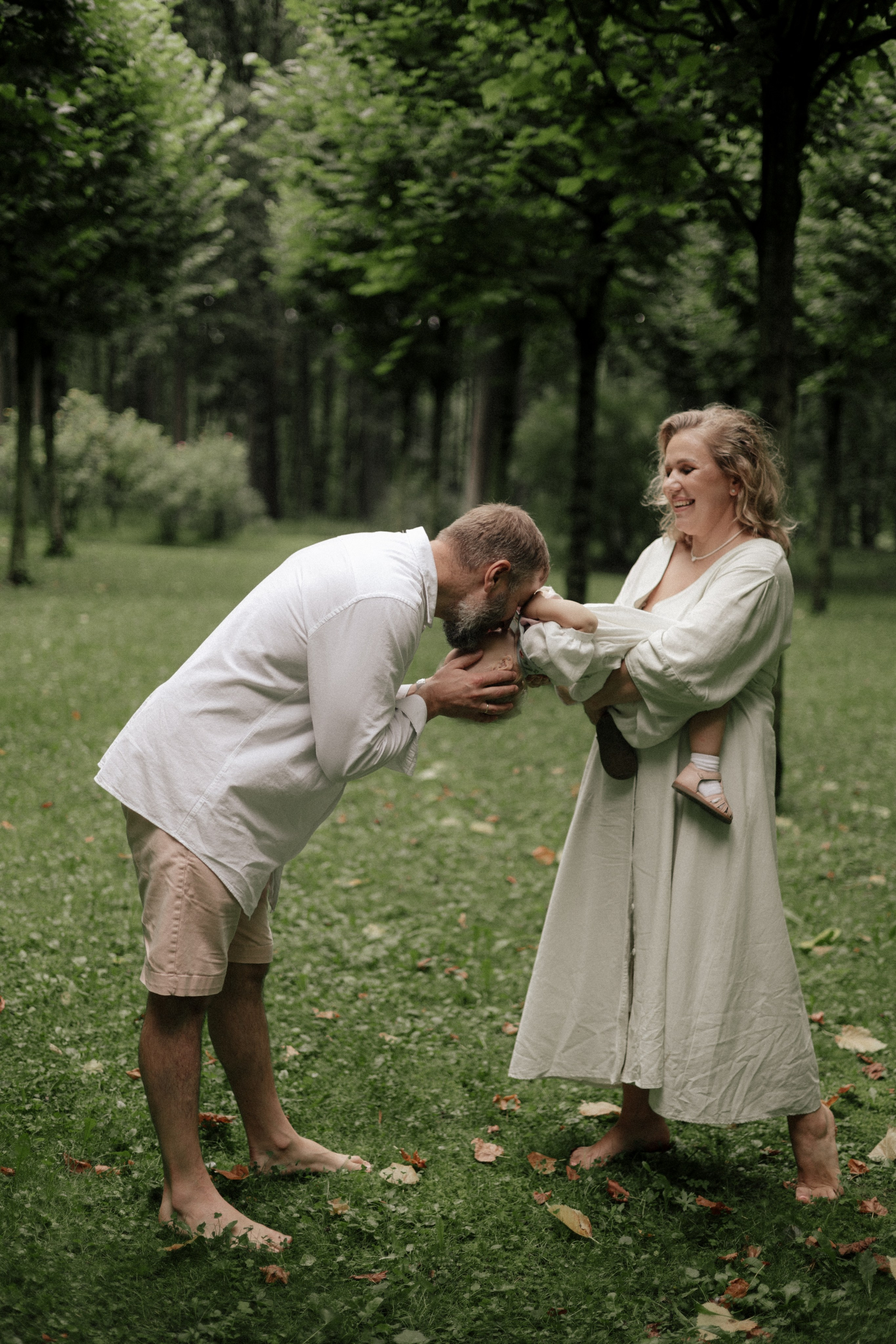Семейная фотосессия в Оставьевском парке. Свадебный и портретный фотограф в Москве Анастасия Масюк
