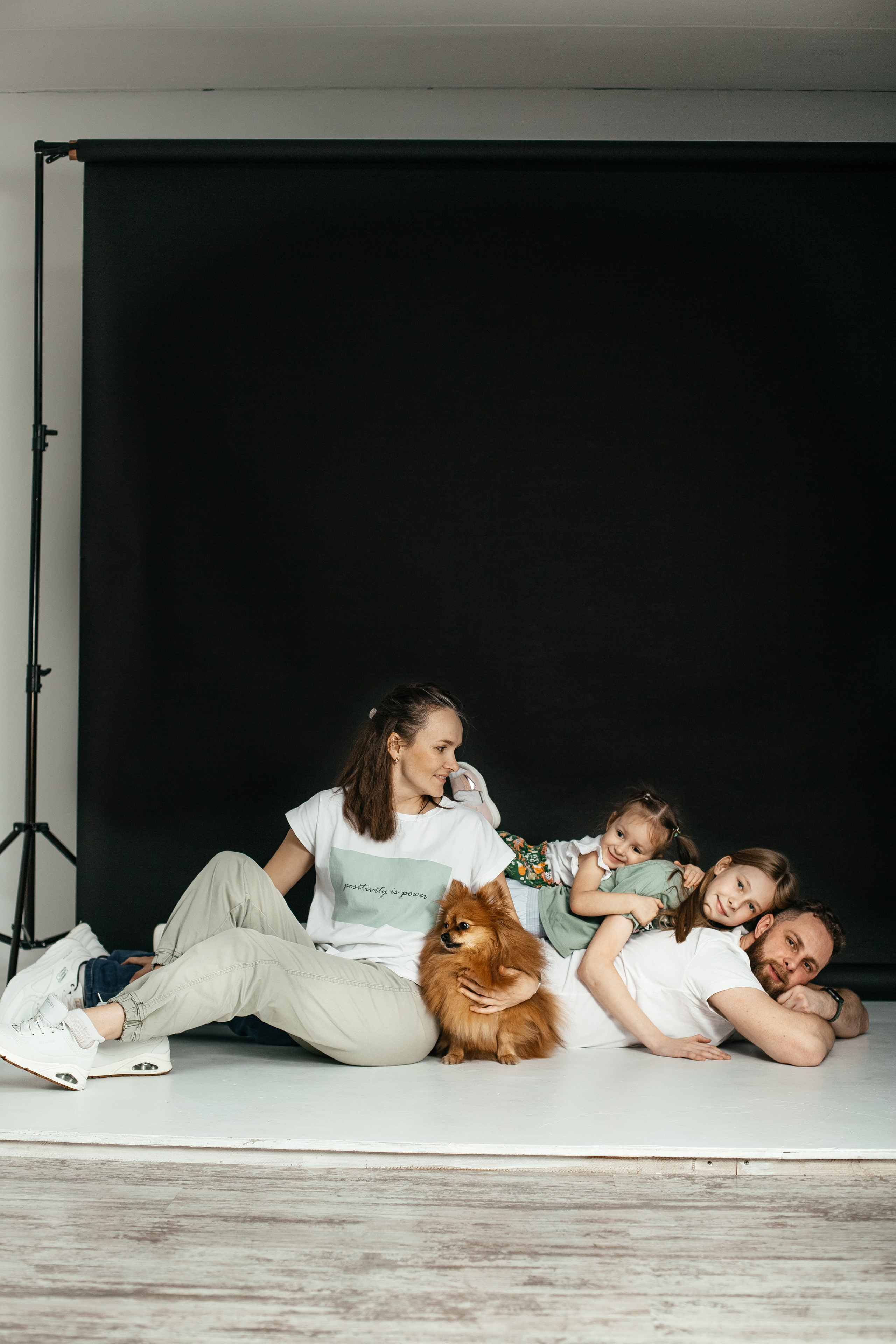 Настя с семьей. Фотограф Краснодар Марго Хелбен