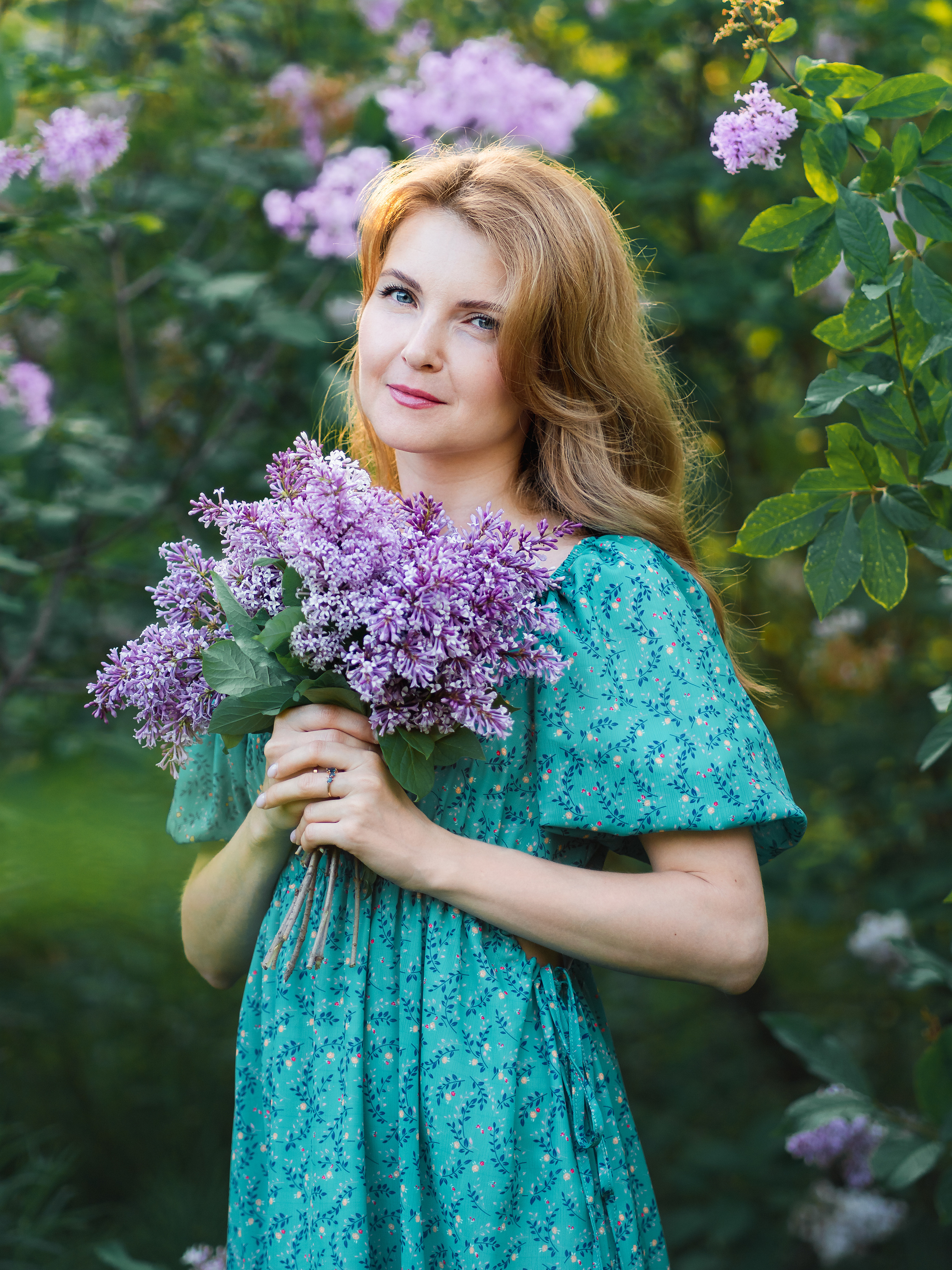 Фотосессия с велосипедом и сиренью. Анастасия Подольская: фотограф из Иркутска