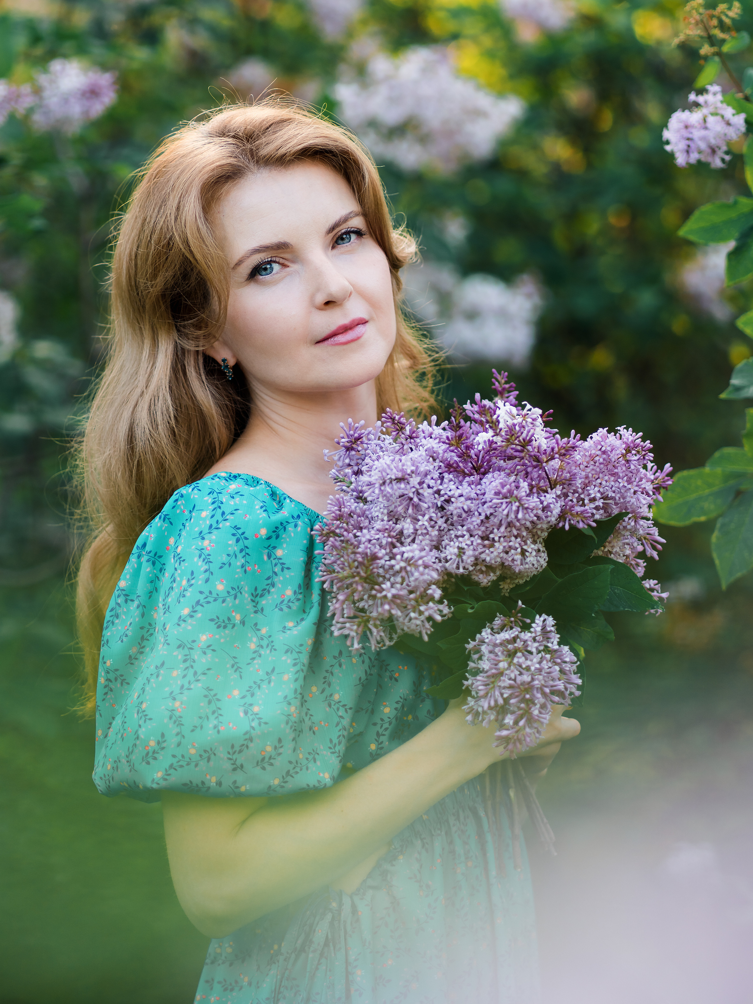 Фотосессия с велосипедом и сиренью. Анастасия Подольская: фотограф из Иркутска