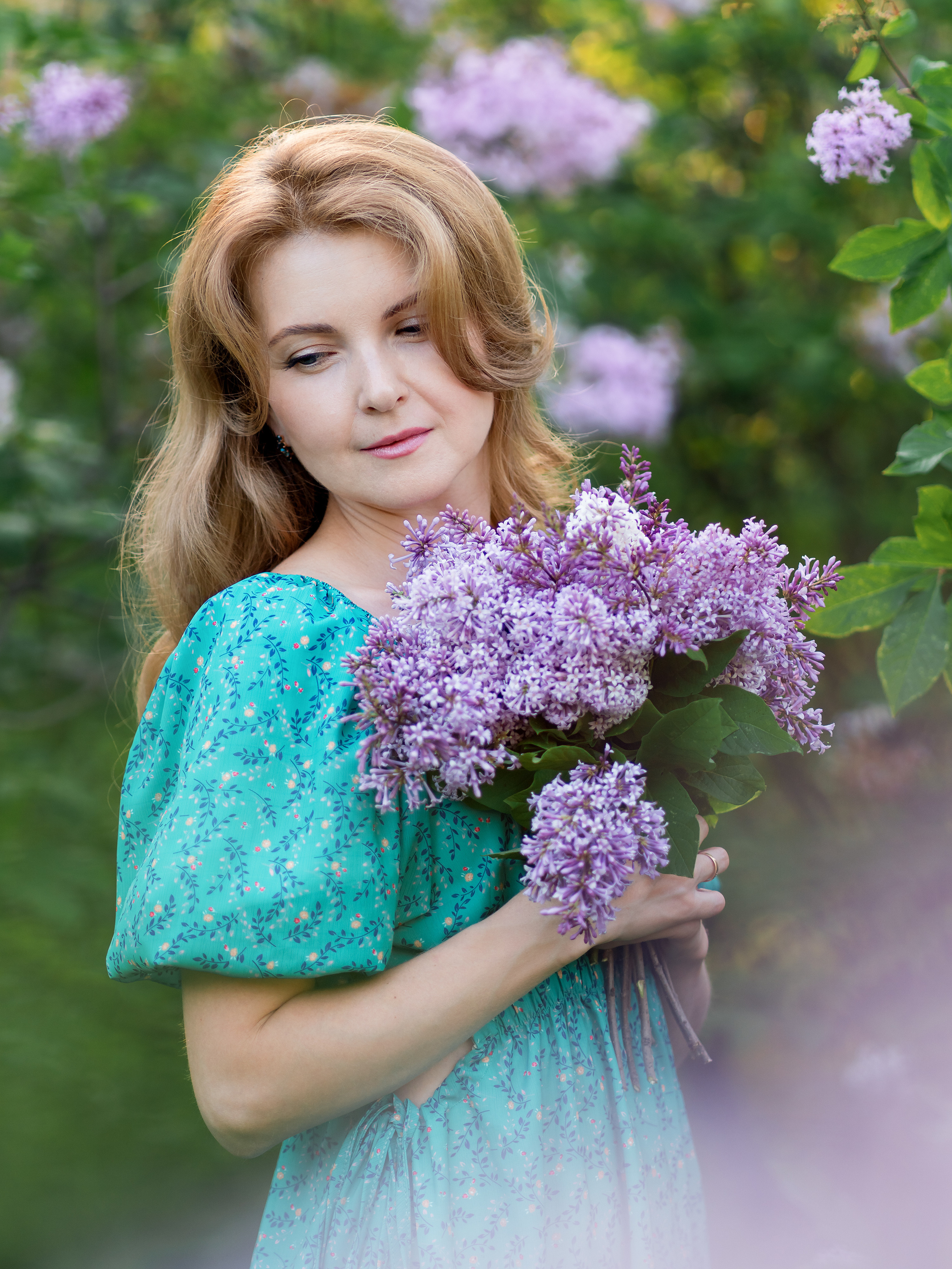 Фотосессия с велосипедом и сиренью. Анастасия Подольская: фотограф из Иркутска