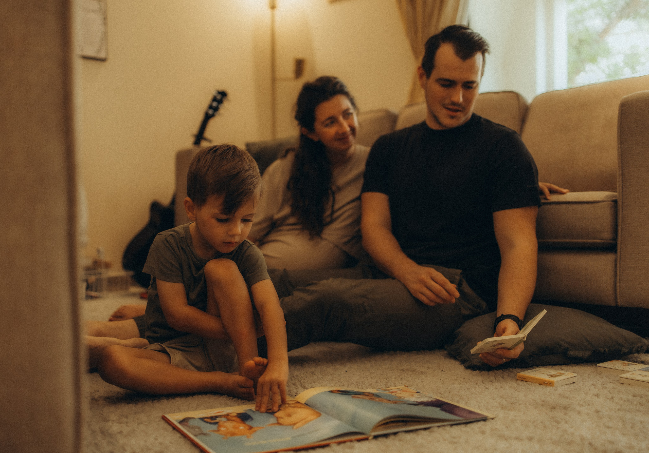 Family homestyle. Family photographer Daria Ugolkova