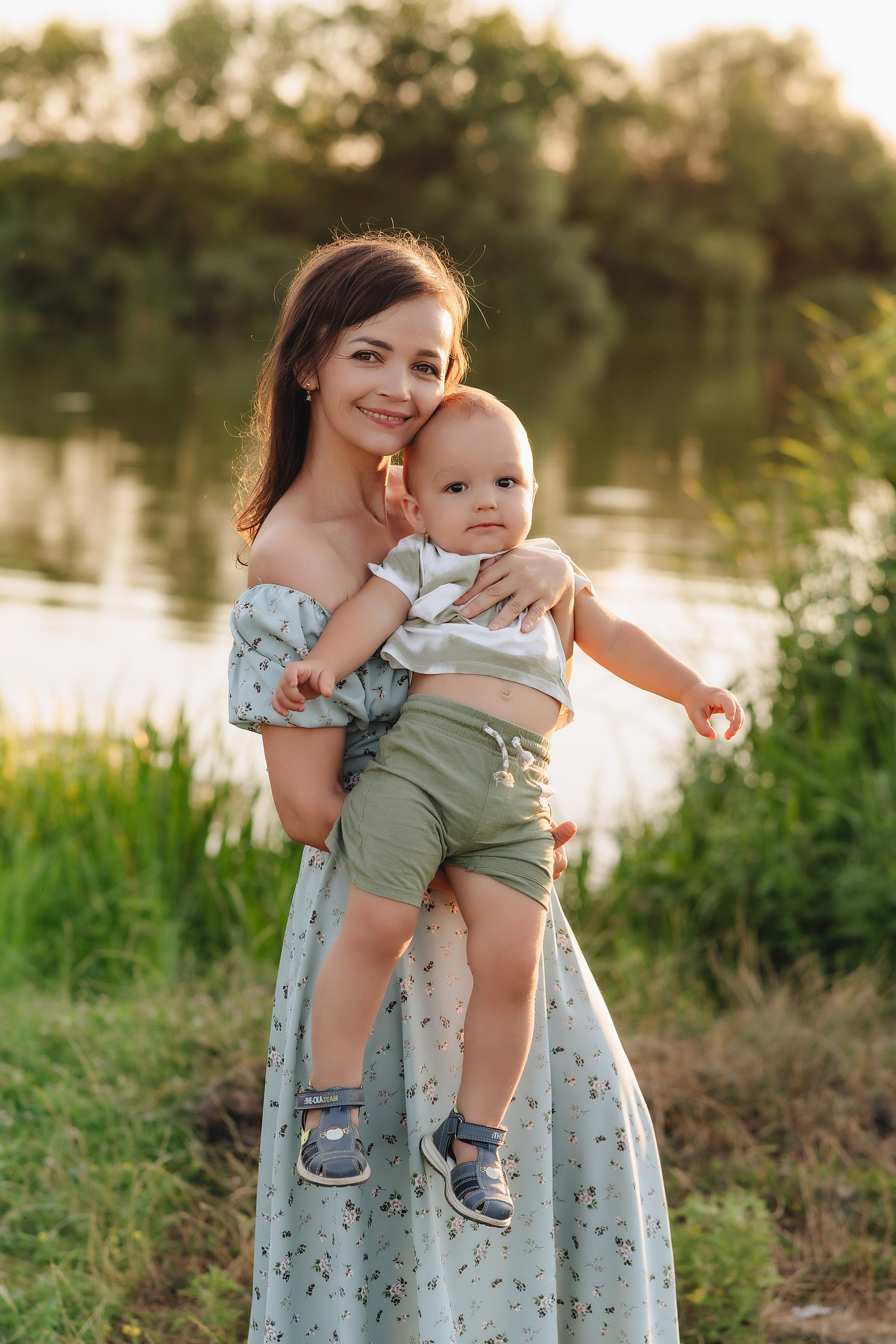 Семейная съемка на закате. Фотограф Карина Шмулёва. Воронеж и область