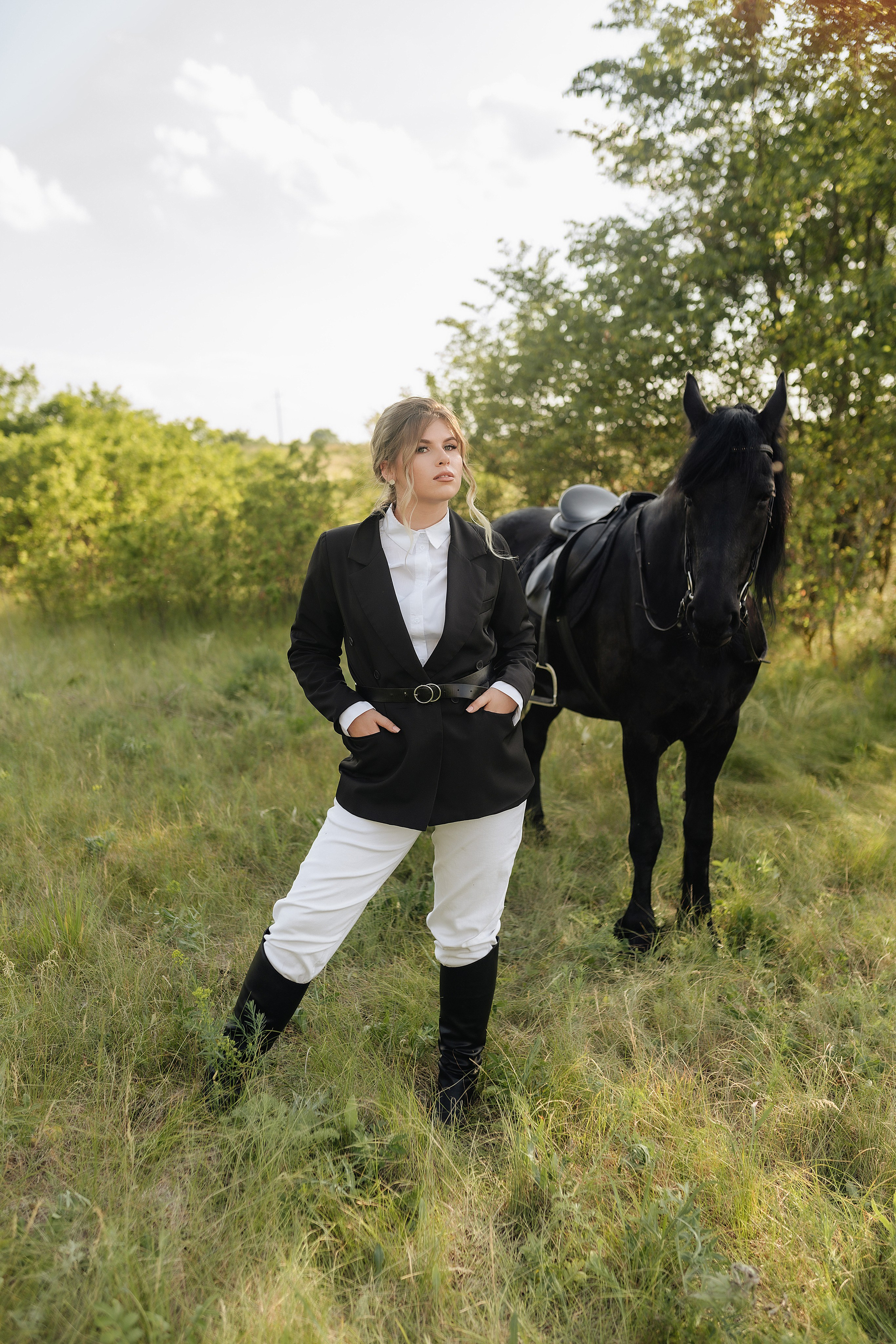 Валерия | Съемка в конном клубе Цальтан. Фотограф Карина Шмулёва. Воронеж и область
