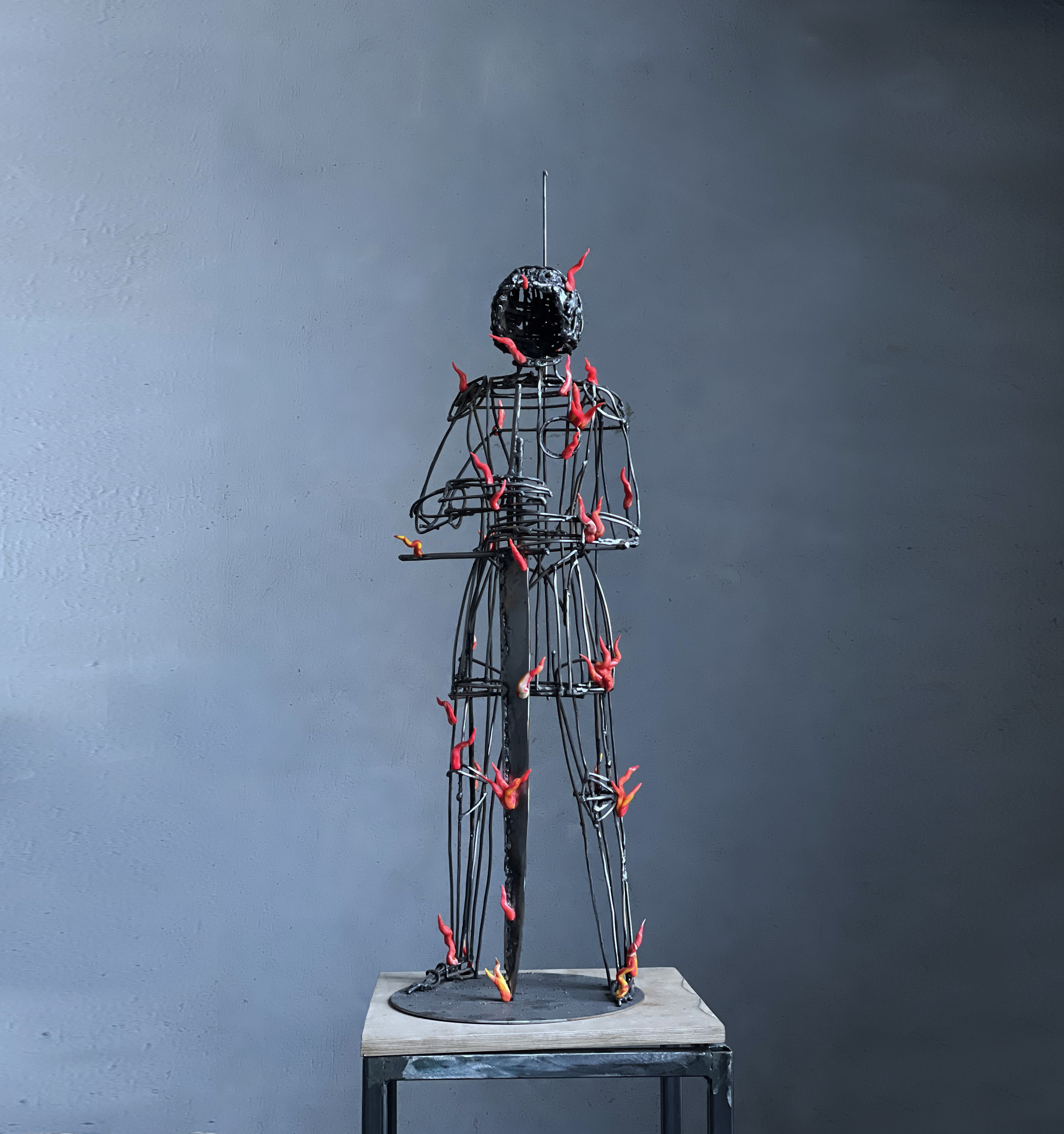 Жанна д’Арк_ Jeanne d'Arc_2020. Художник — скульптор Антонина Фатхуллина