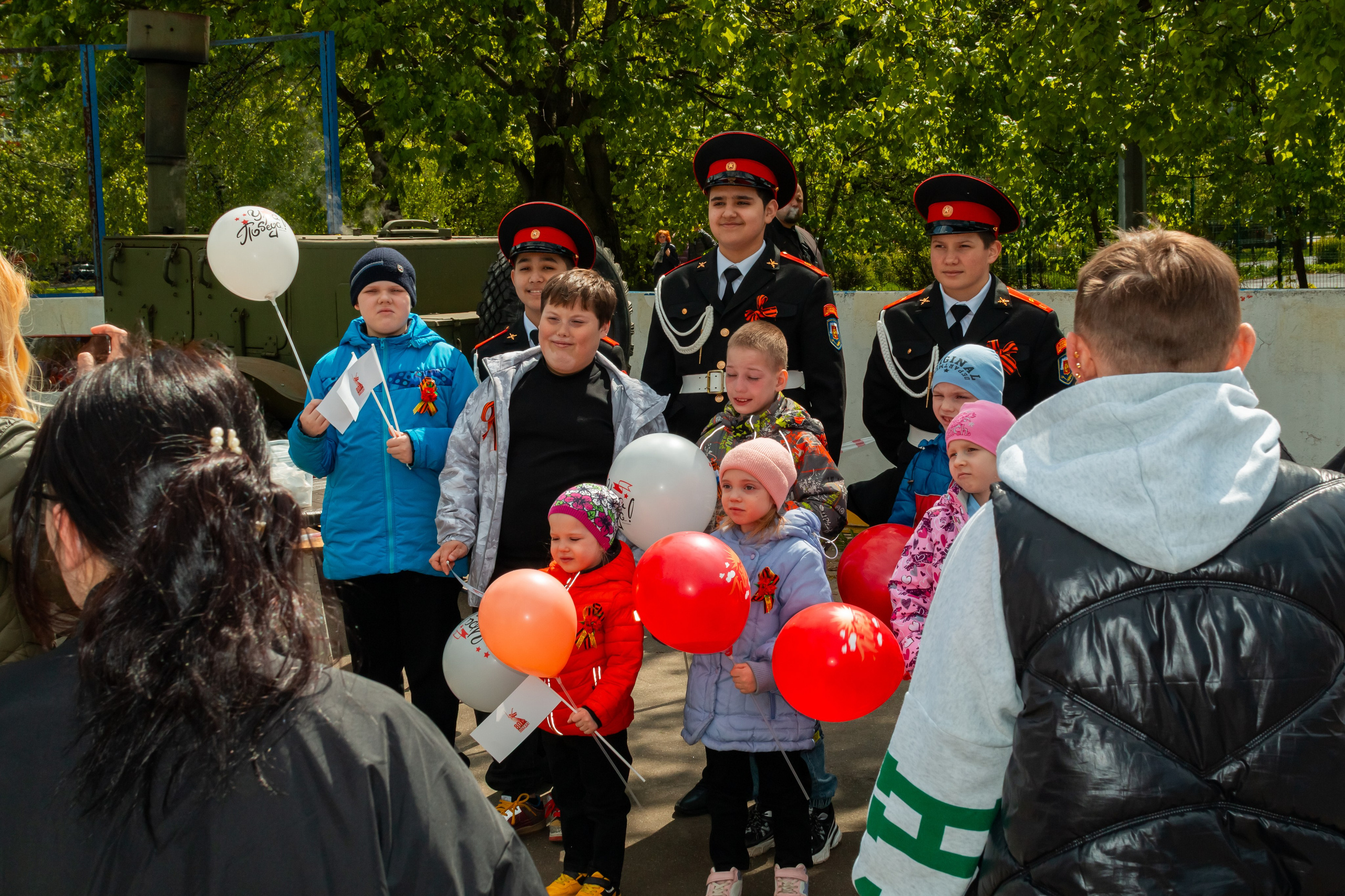 Репортаж с 9 мая 2025 года, День Победы! ВАО Москва. Фотограф Илья Варакин