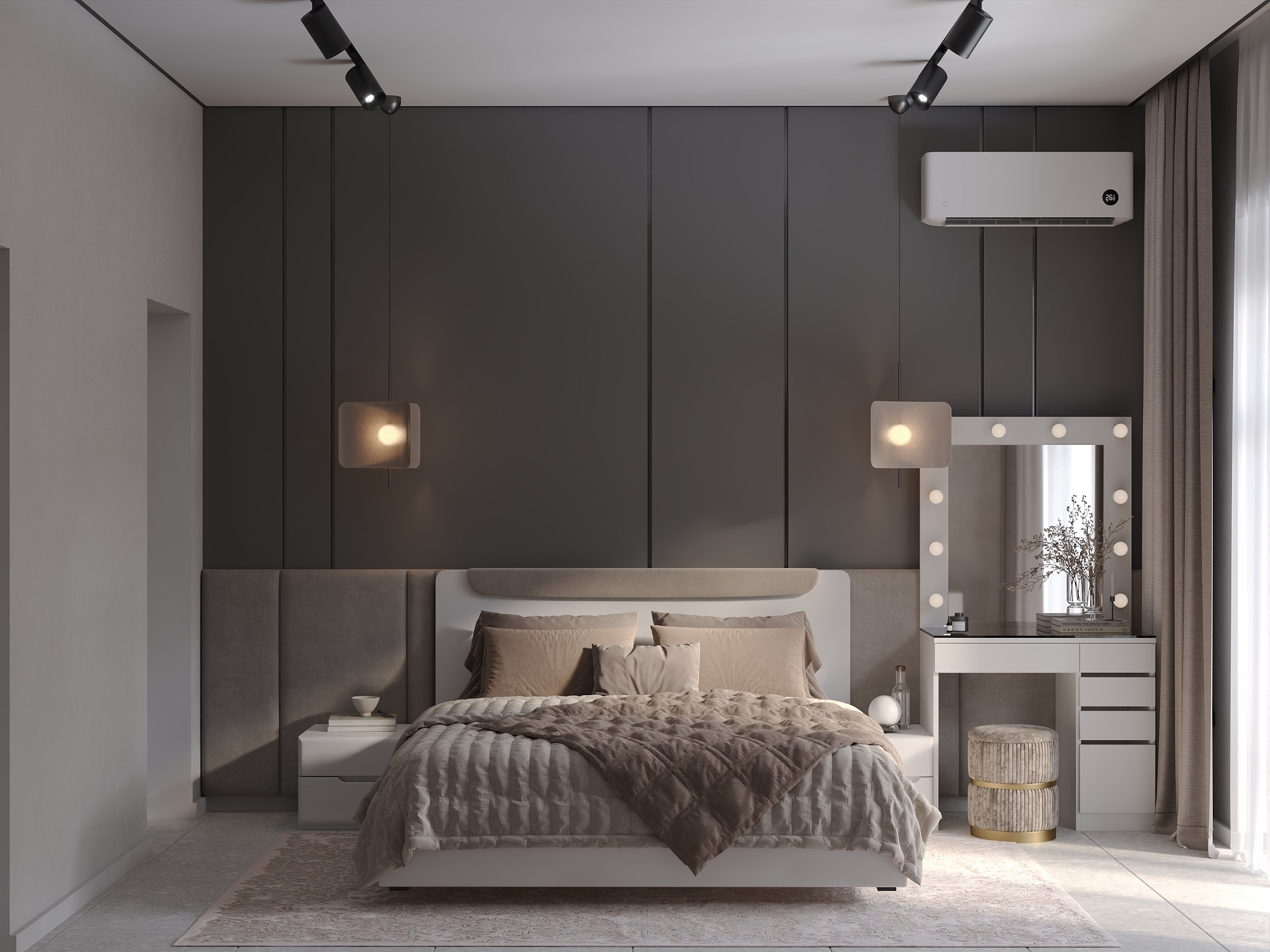 Пос. Береговой жилой дом 135 м². БК студия дизайна интерьера