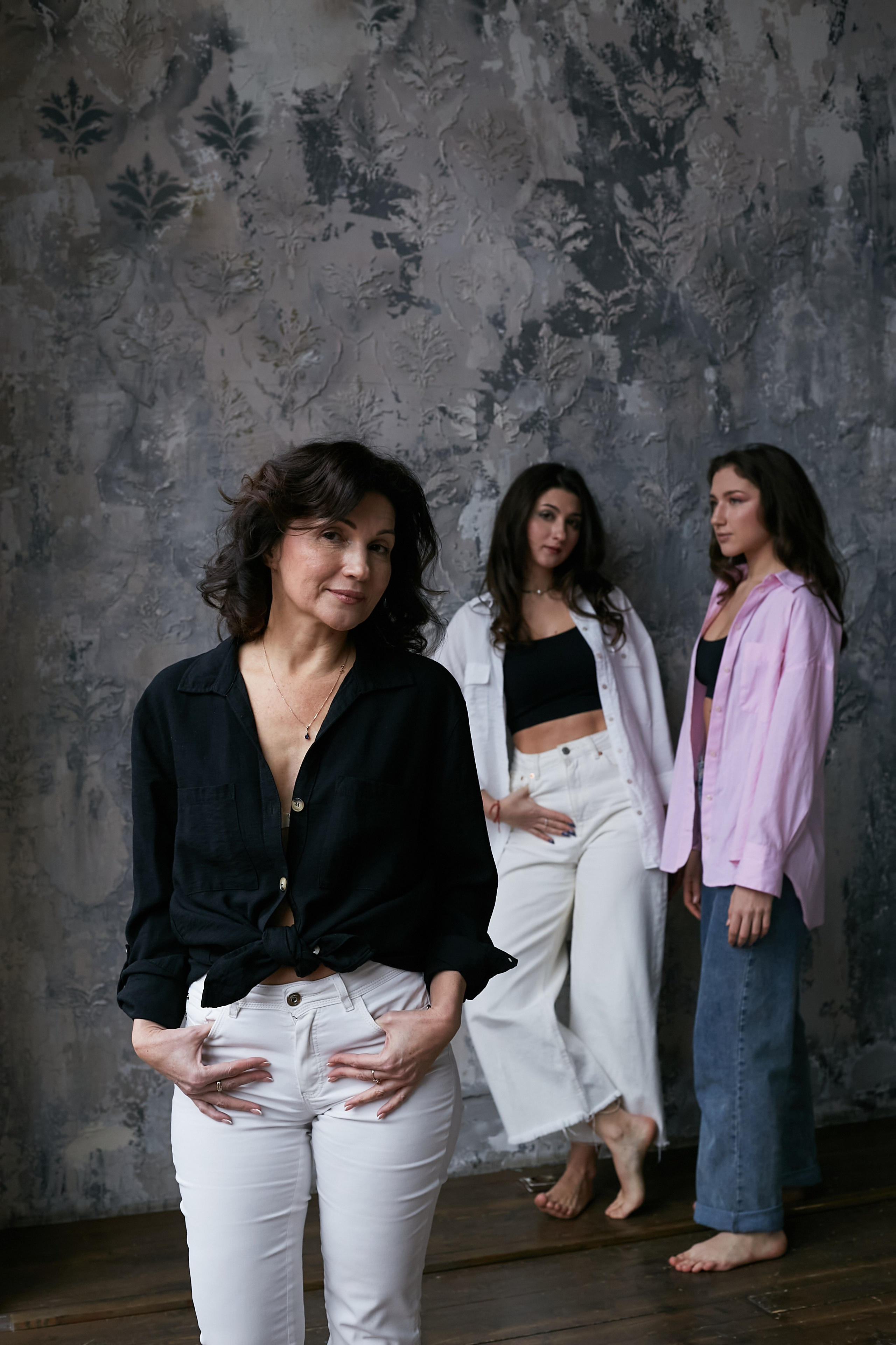 Мама с дочками. Budanovaphoto.ru