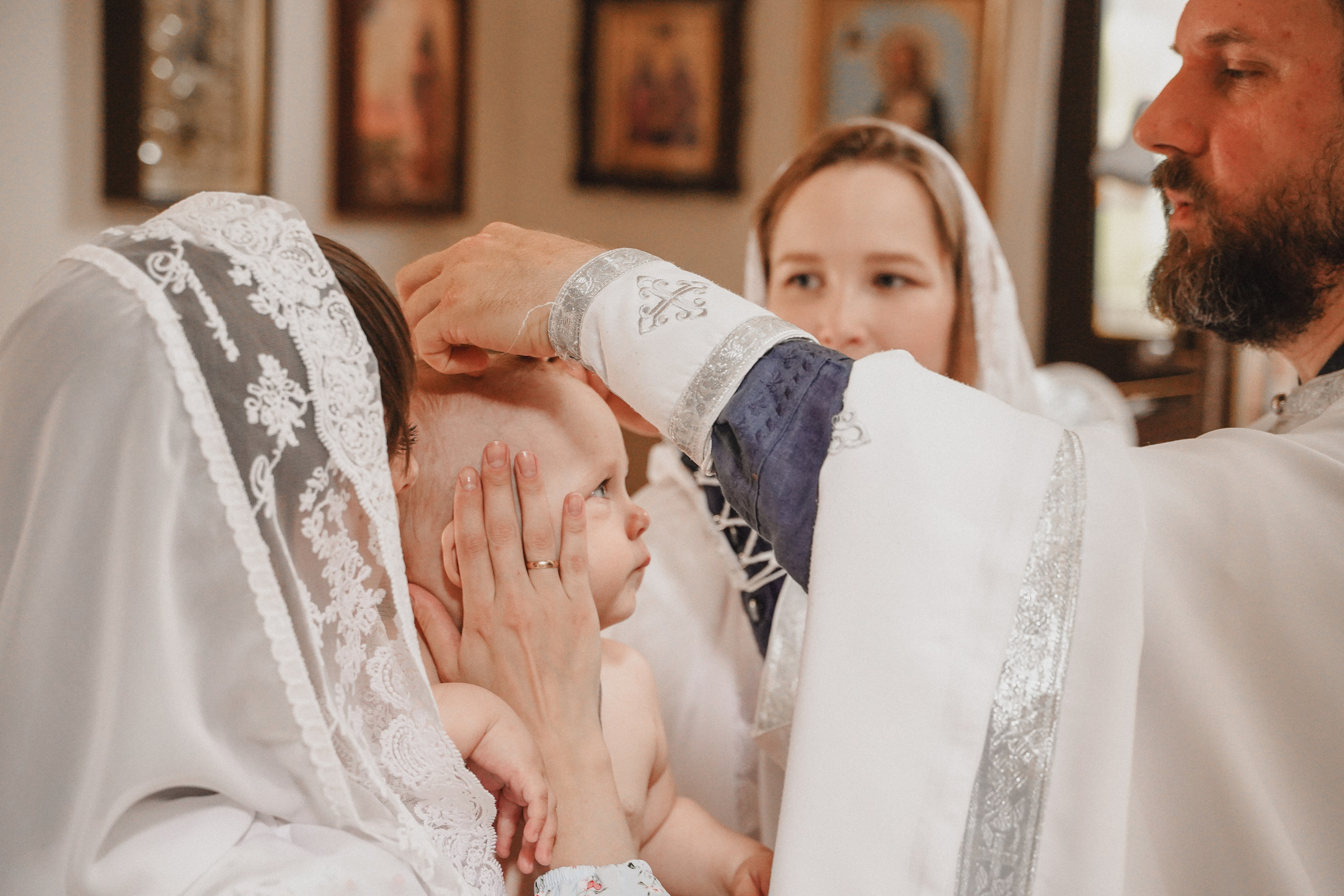 Крещение Лёвы. Семейный и женский фотограф в Краснодаре Анастасия Приймак